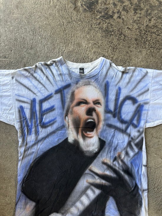 Metallica Argentina Bootleg Airbrush Tee | Size X