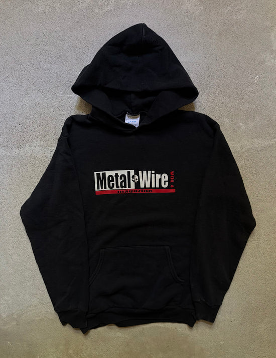 2000s Metal Wire Magazine Hoodie | Size S