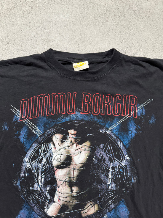 2000s Dimmu Borgir 2001 T-Shirt | Size L