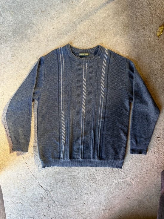 90s Christopher Knight Textured Knit | Size XXL