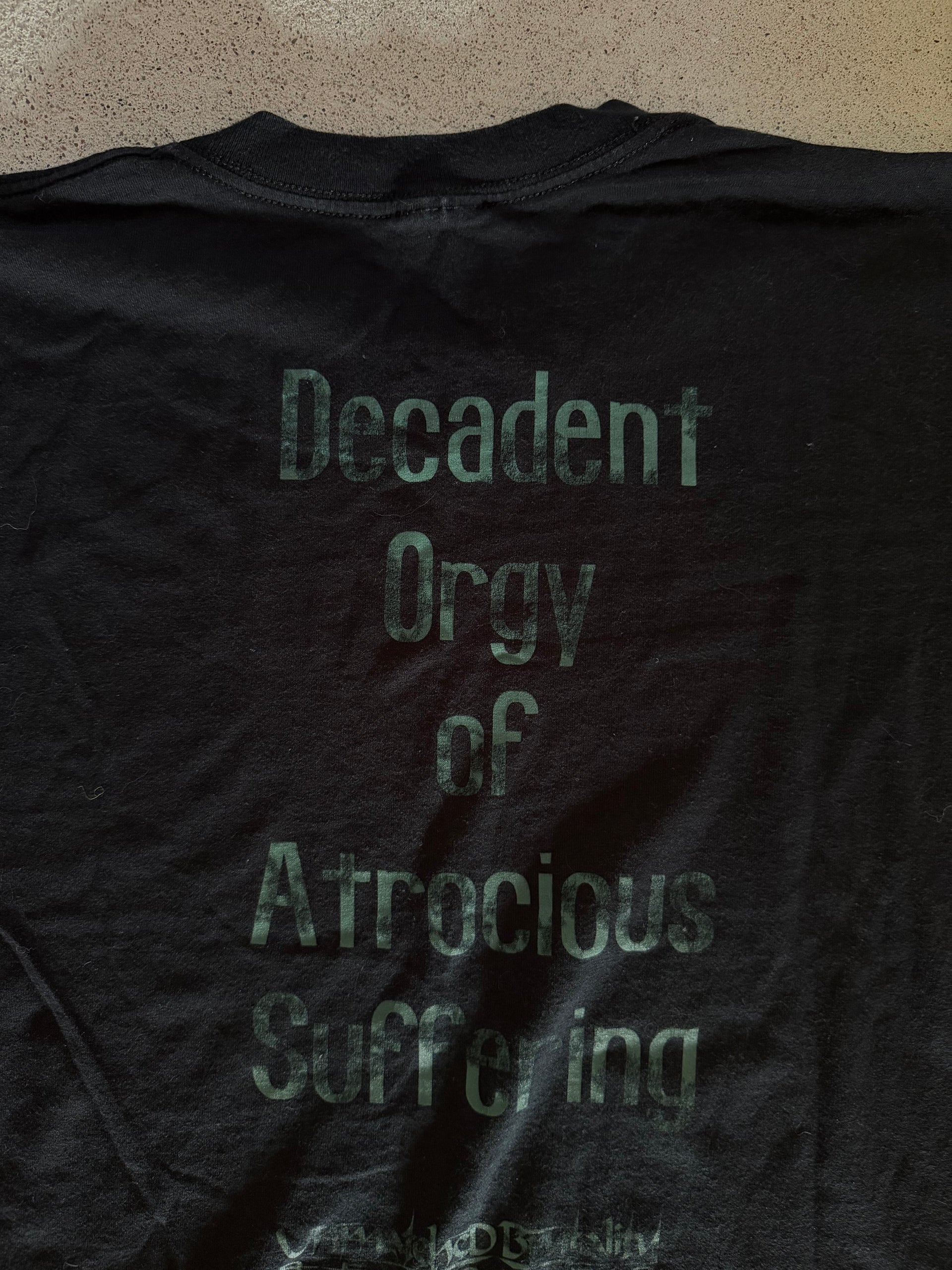 2000s Insidious Decrepancy Decadent Tee | Size L