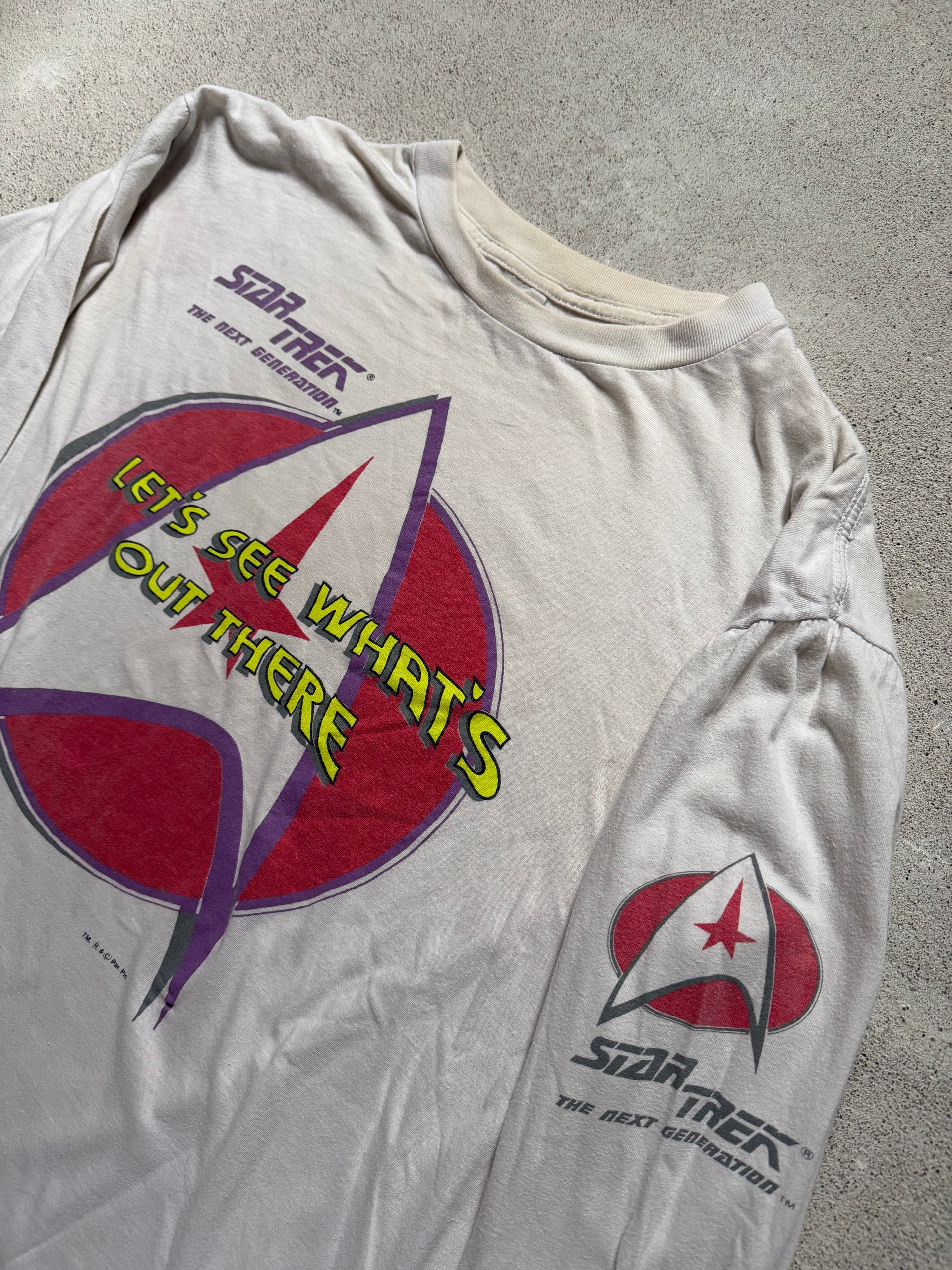 90s Star Trek The Next Generation Longsleeve | L
