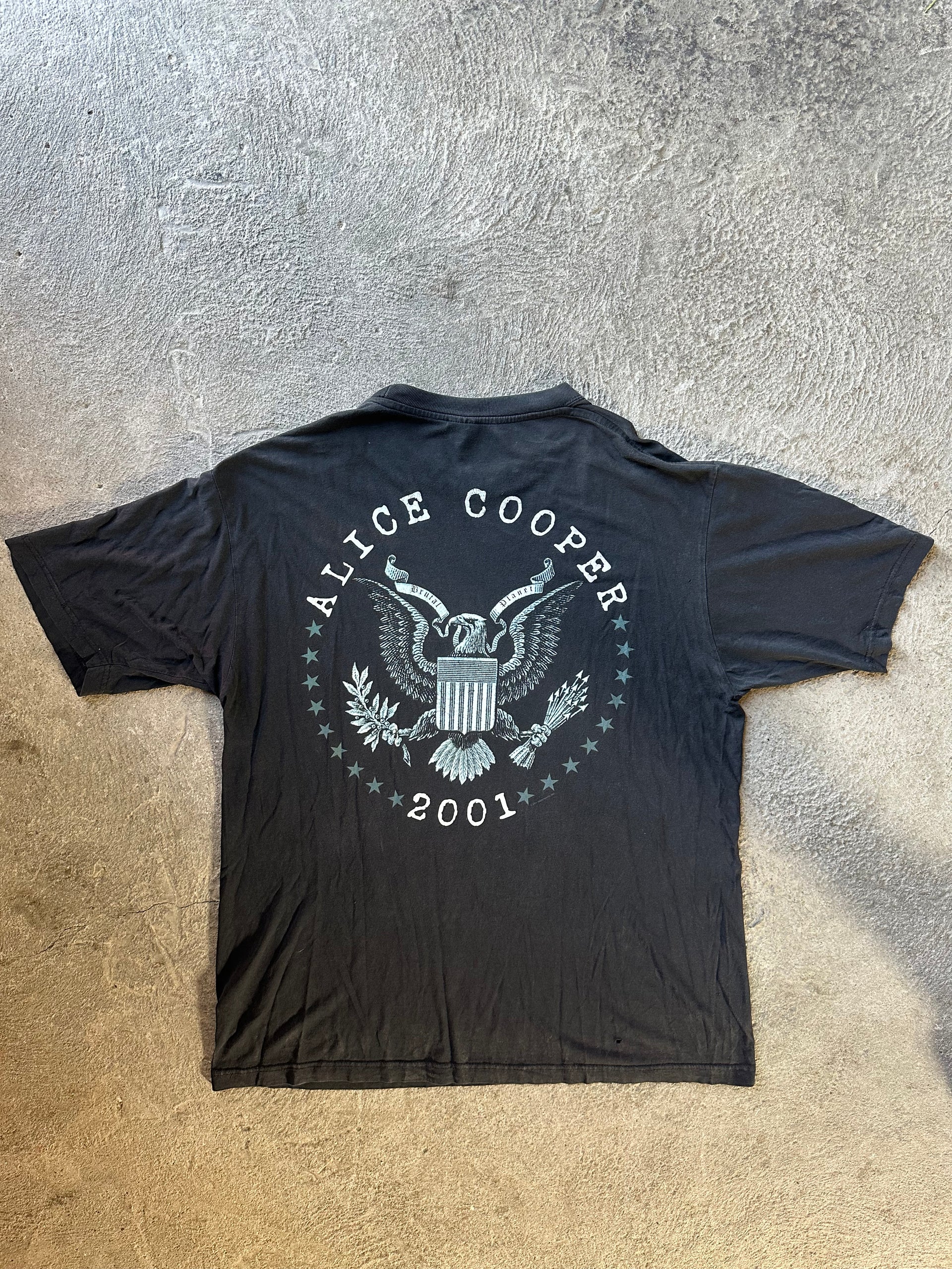 2001 Alice Cooper Elected Vintage Tee | Size XL