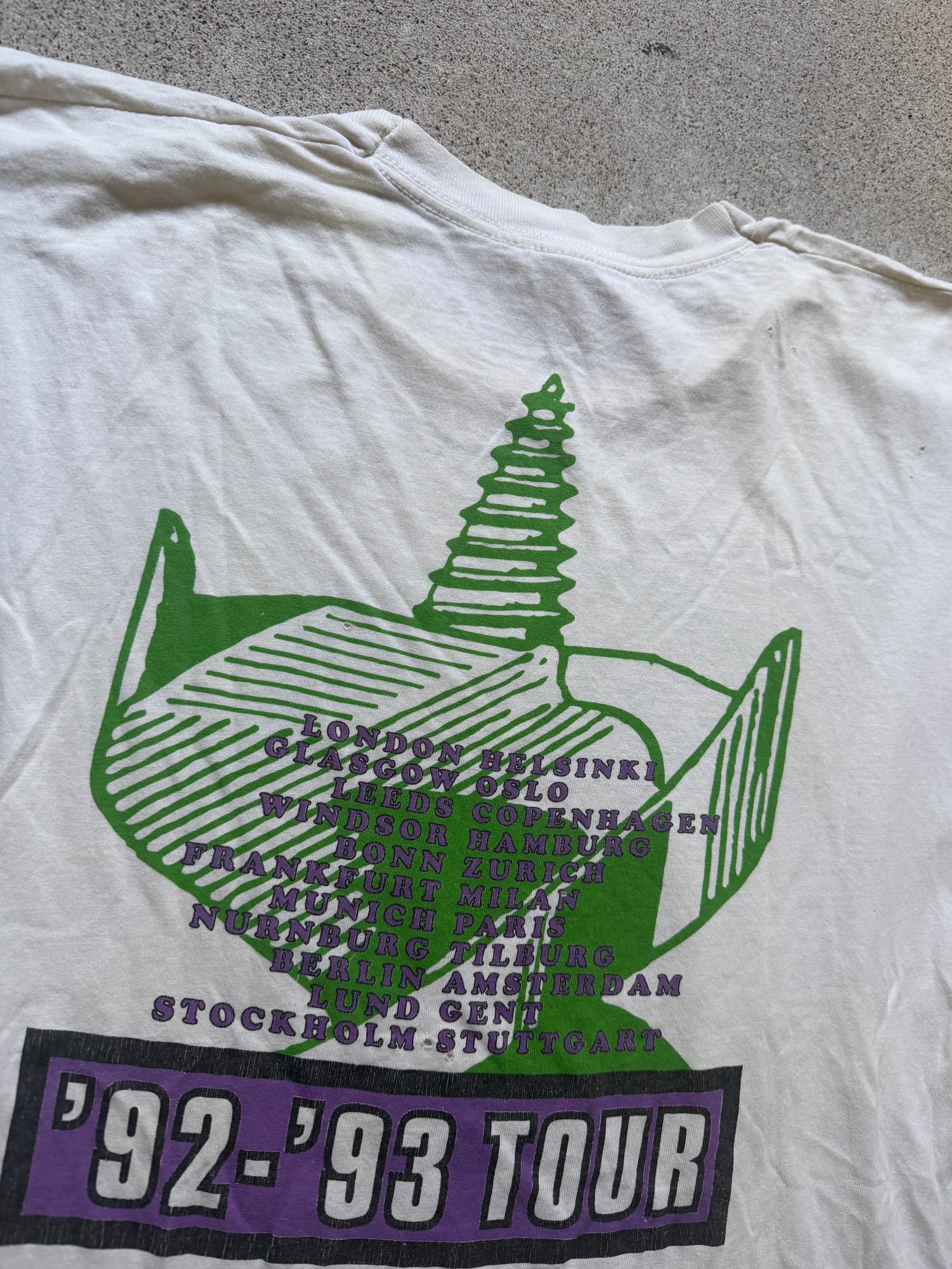 90s Screaming Trees Sweet Oblivion Tour T Shirt 1992–1993 | Size L