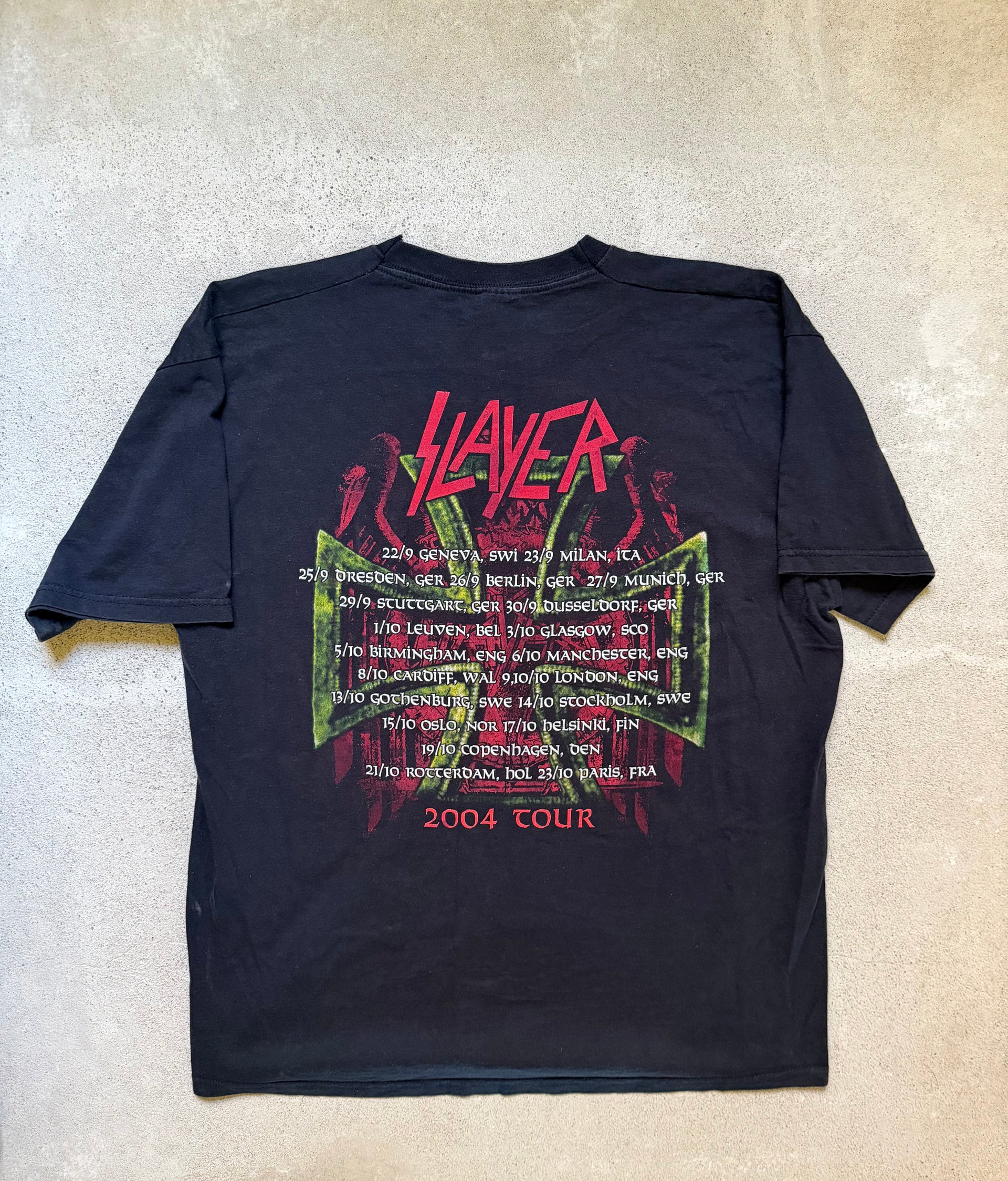 2000s Slayer Tour T-Shirt | Size XL