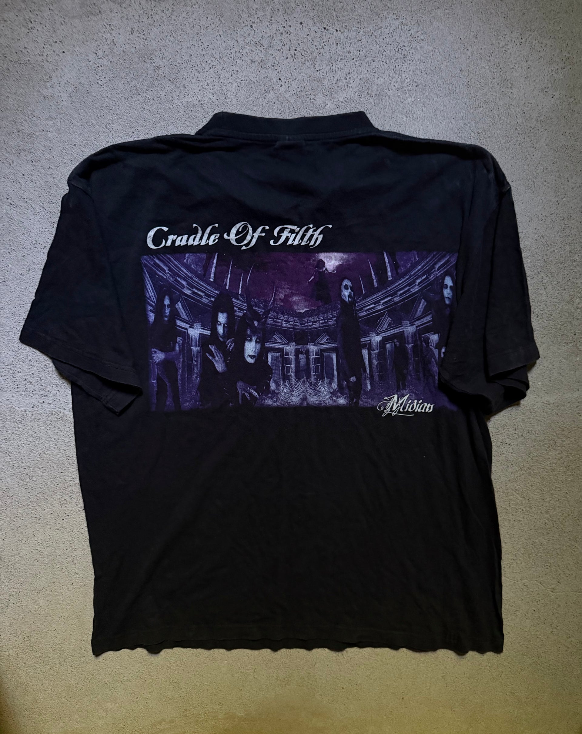 2000s Cradle of Filth Midian Tour Tee | Size L
