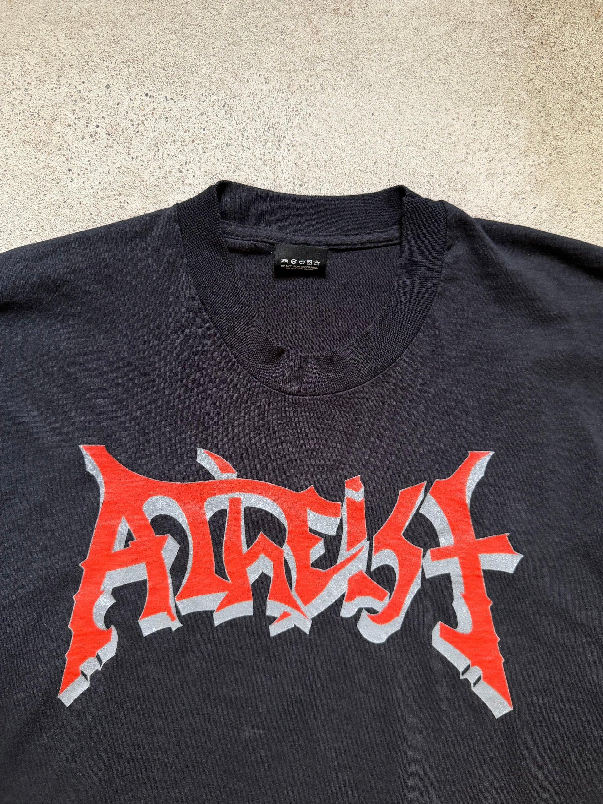90s Atheist Piece of Time Tee | Size XL