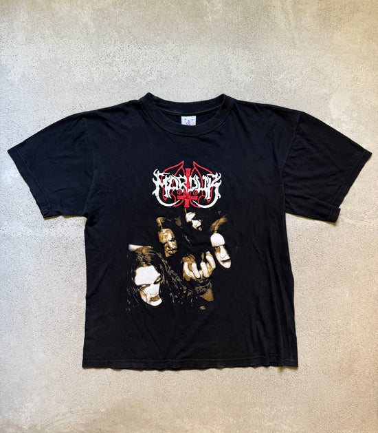 90s Marduk 666 Logo Double Sided T-Shirt | Size M