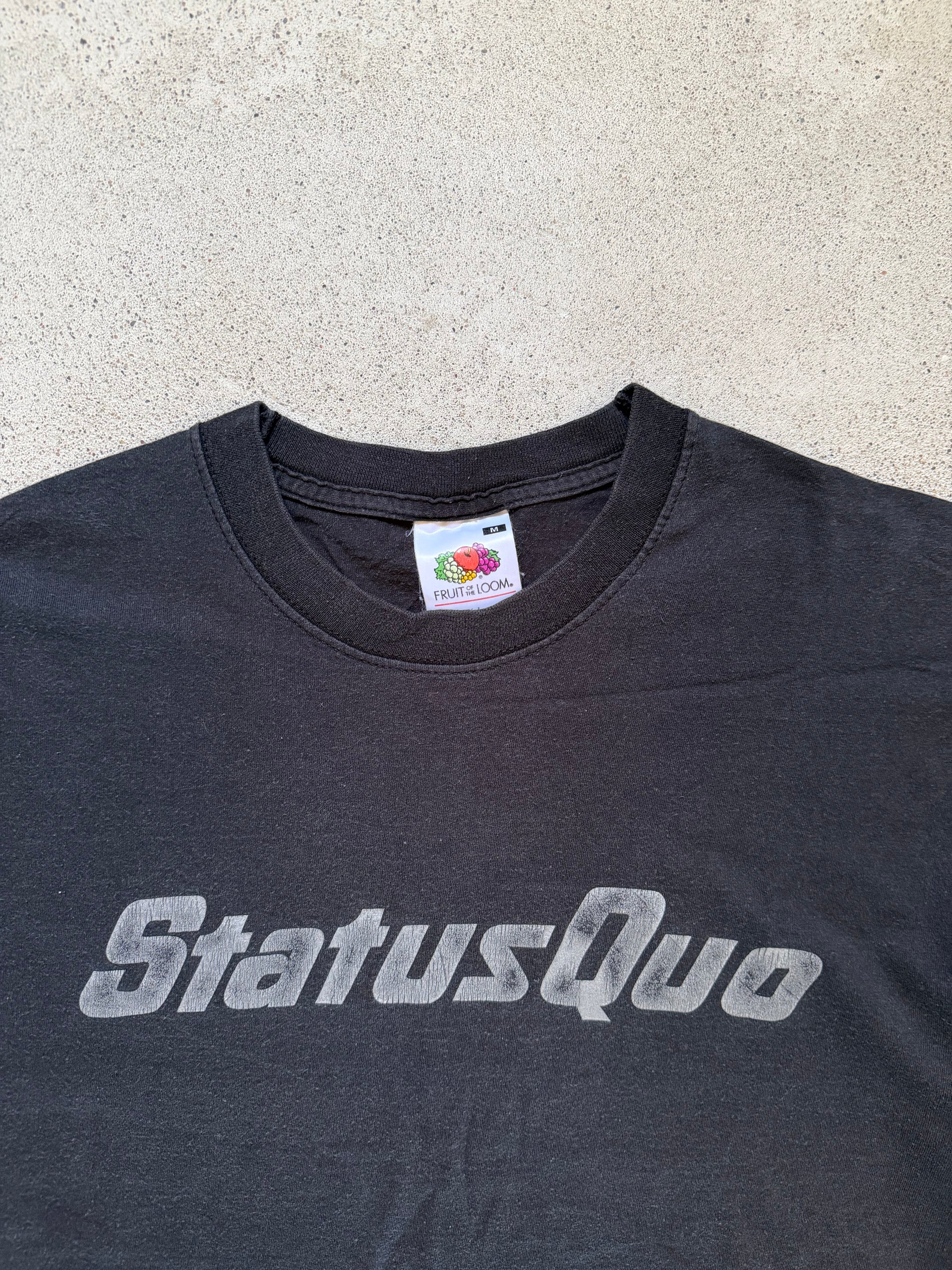 2000s Status Quo Faded T-Shirt | Size M
