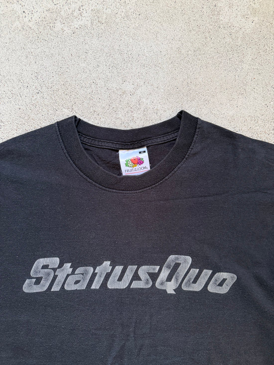 2000s Status Quo Faded T-Shirt | Size M