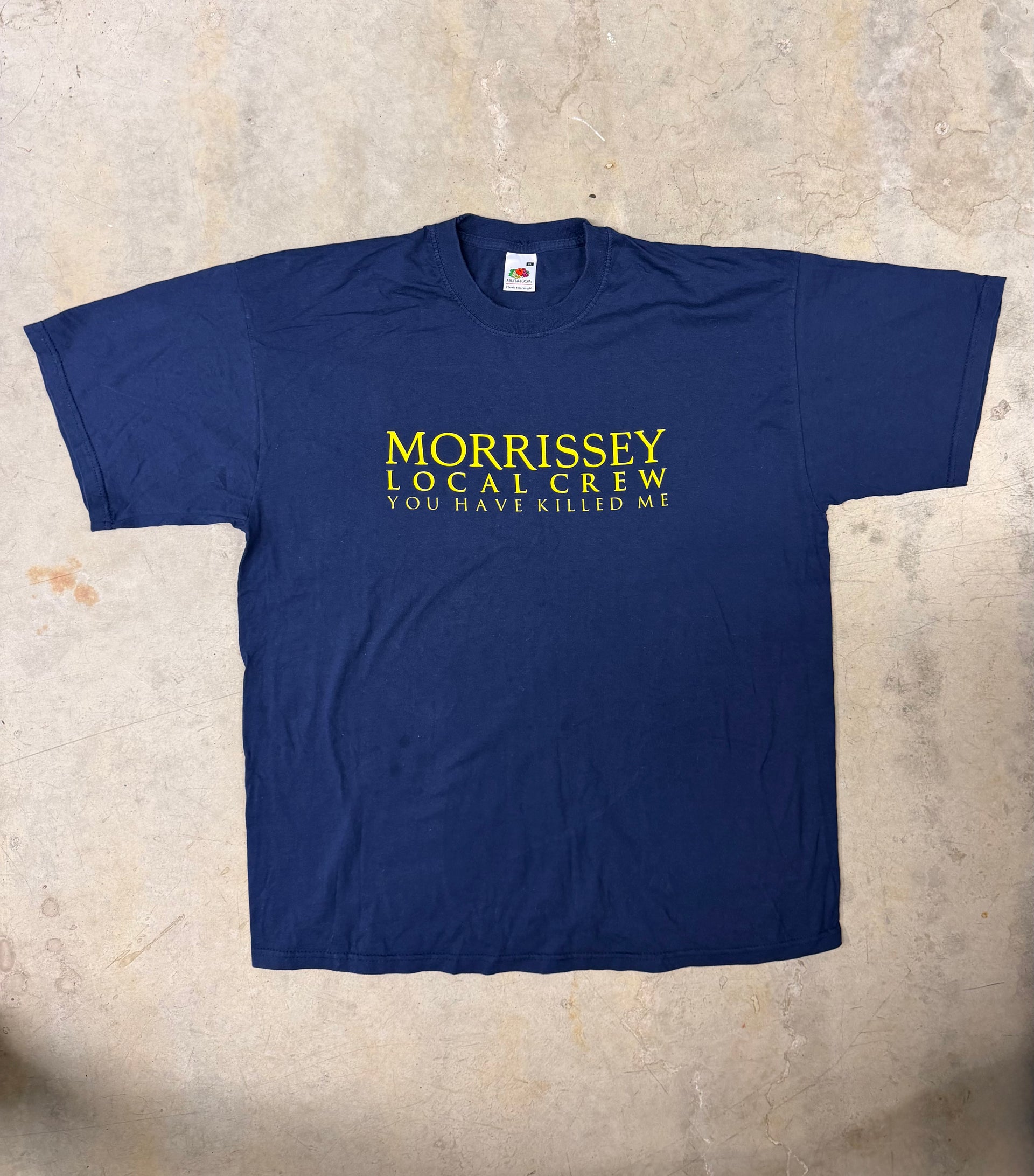 2000s Morrissey “You Have Killed Me” Local Crew Tee | Size XL