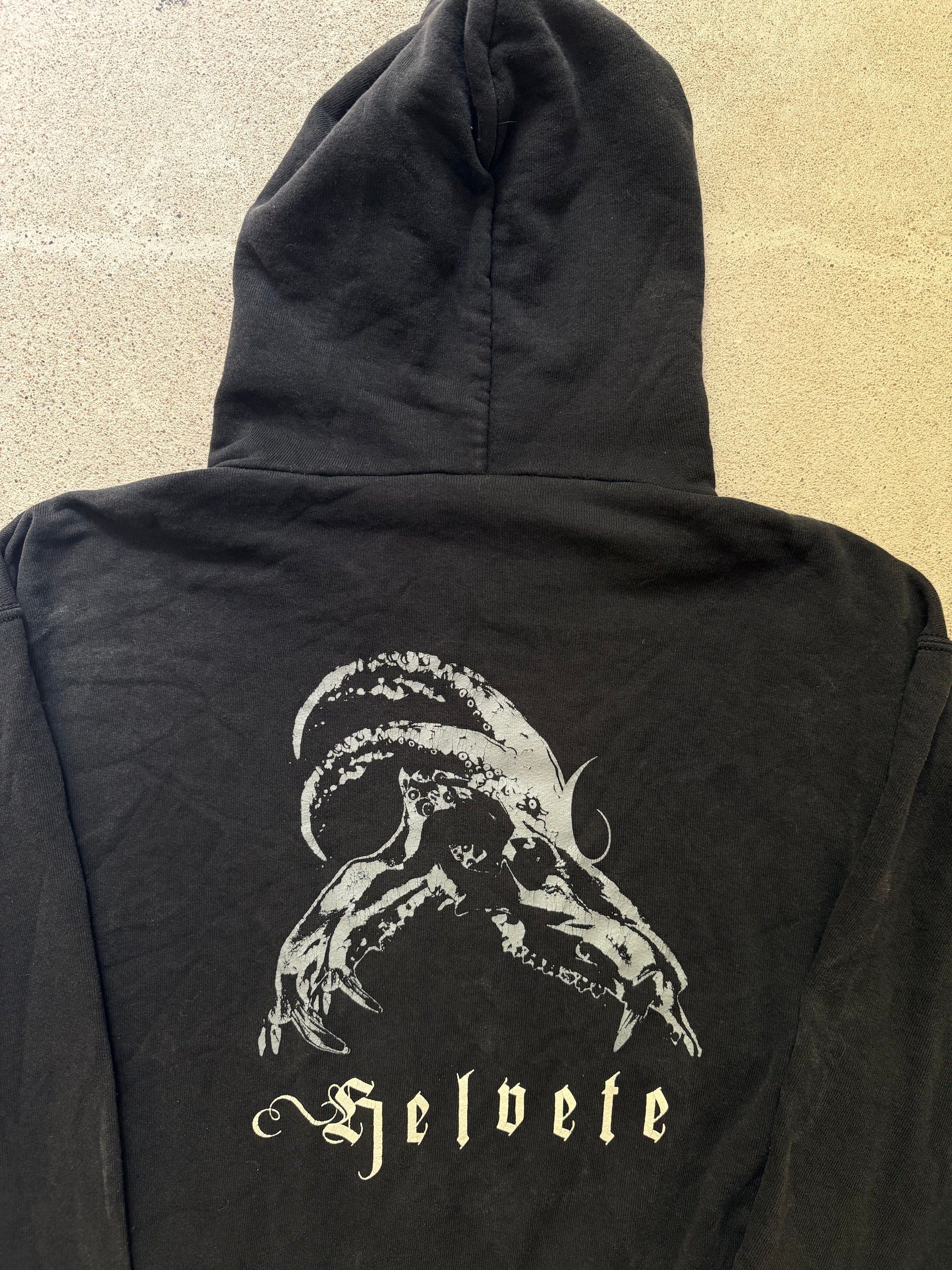 2000s Nasum Helvete Zip Hoodie | Size M