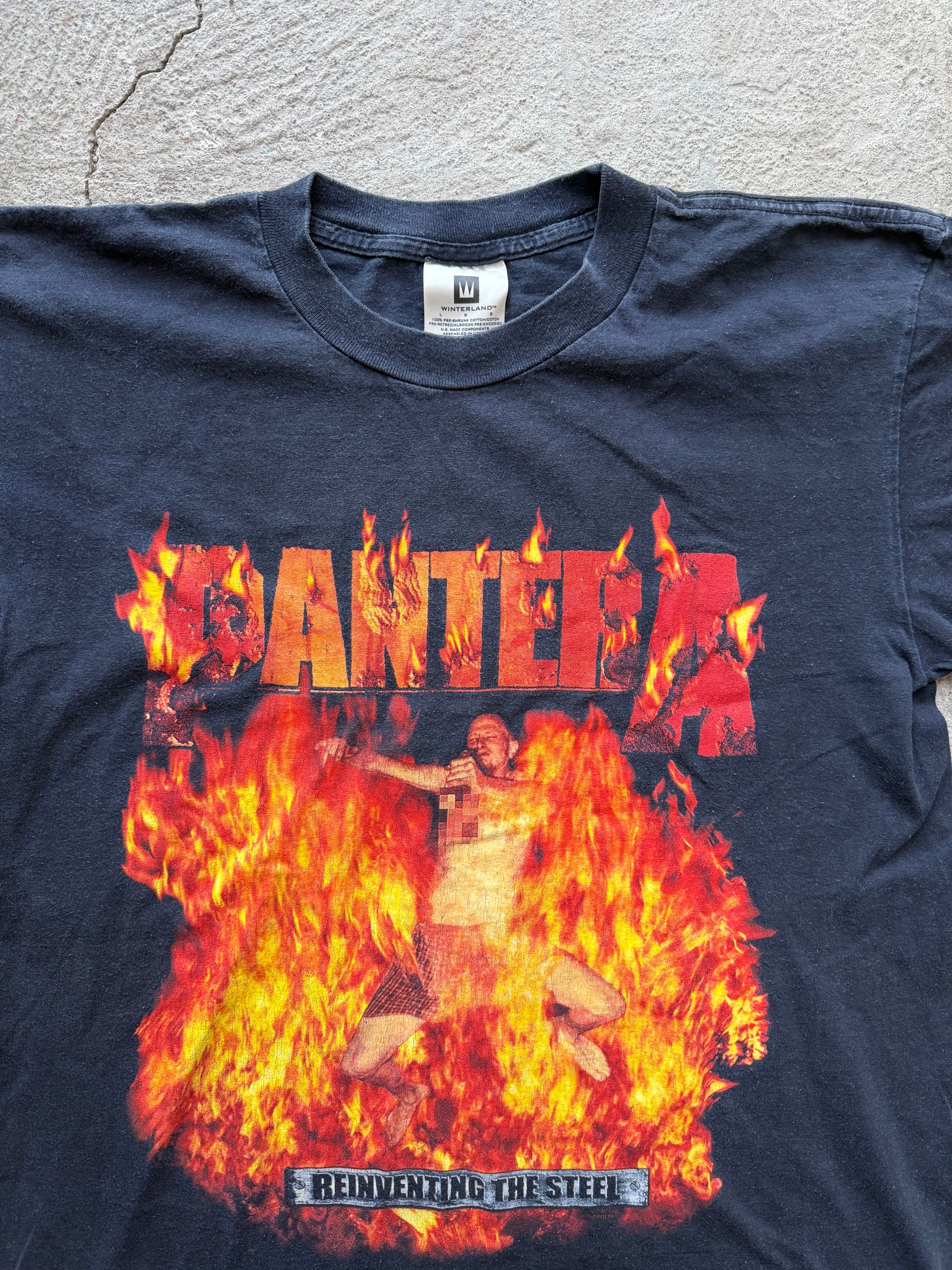00s Pantera Reinventing The Steel Tour T-Shirt | Size L