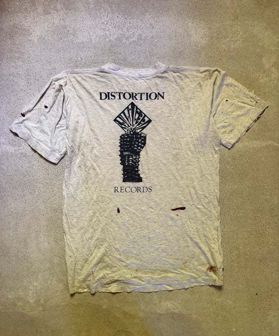 90s Moderat Likvidation “Kuknacke” Distortion Records T-Shirt | Size L