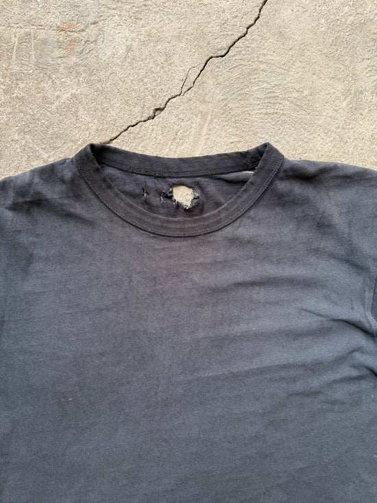 00s Faded Distressed Blank T-Shirt | Size XL