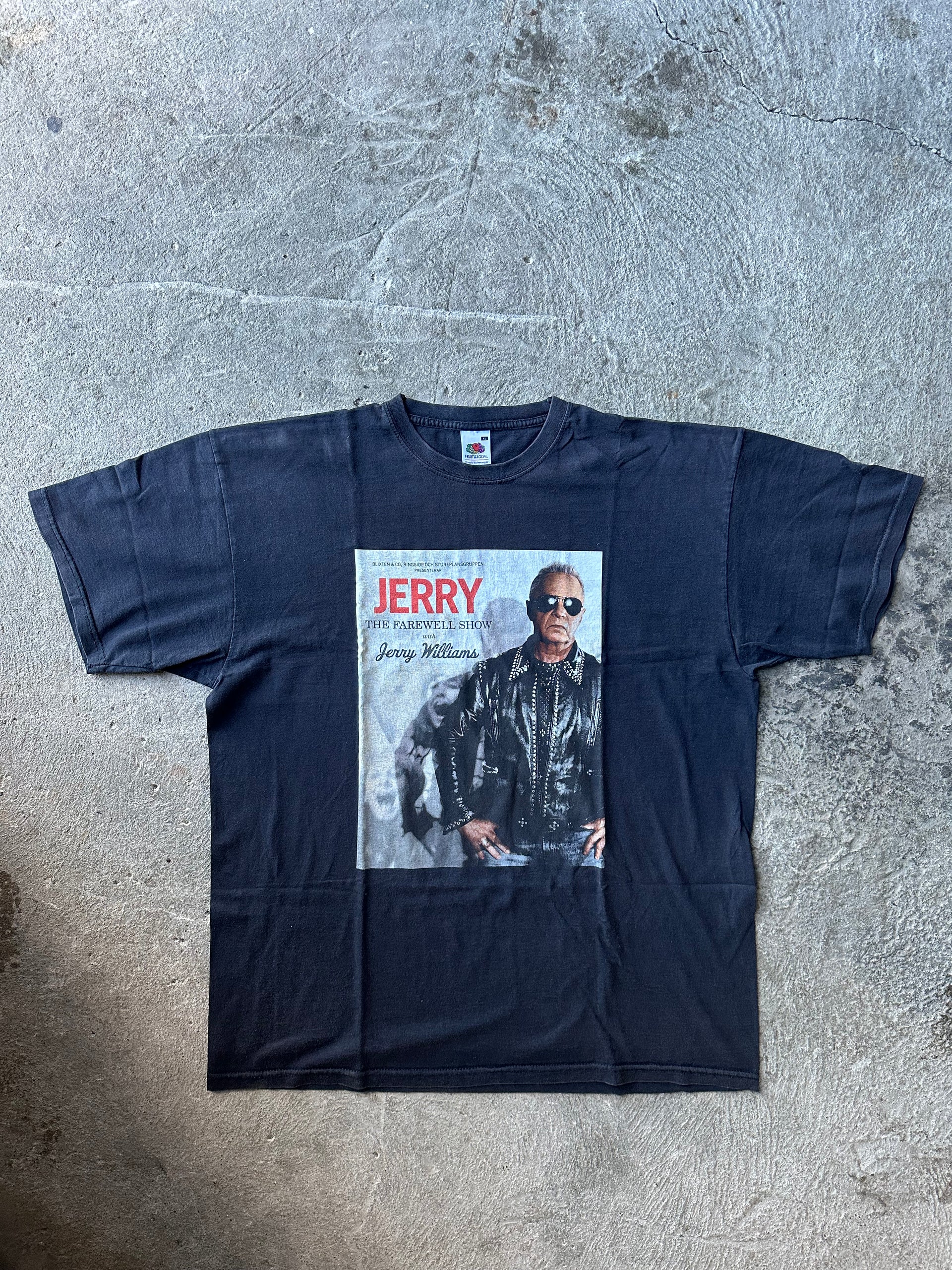 Jerry Williams The Farewell Show Vintage Tee | Size XL