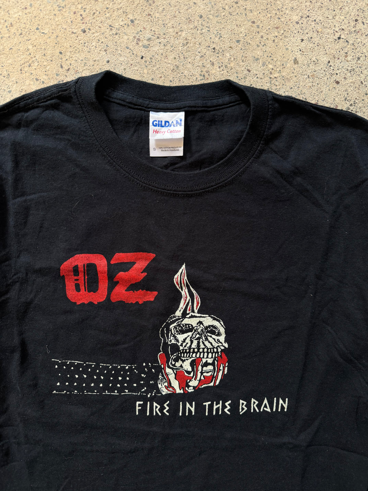 2000s Oz “Fire in the Brain” T-Shirt | Size S