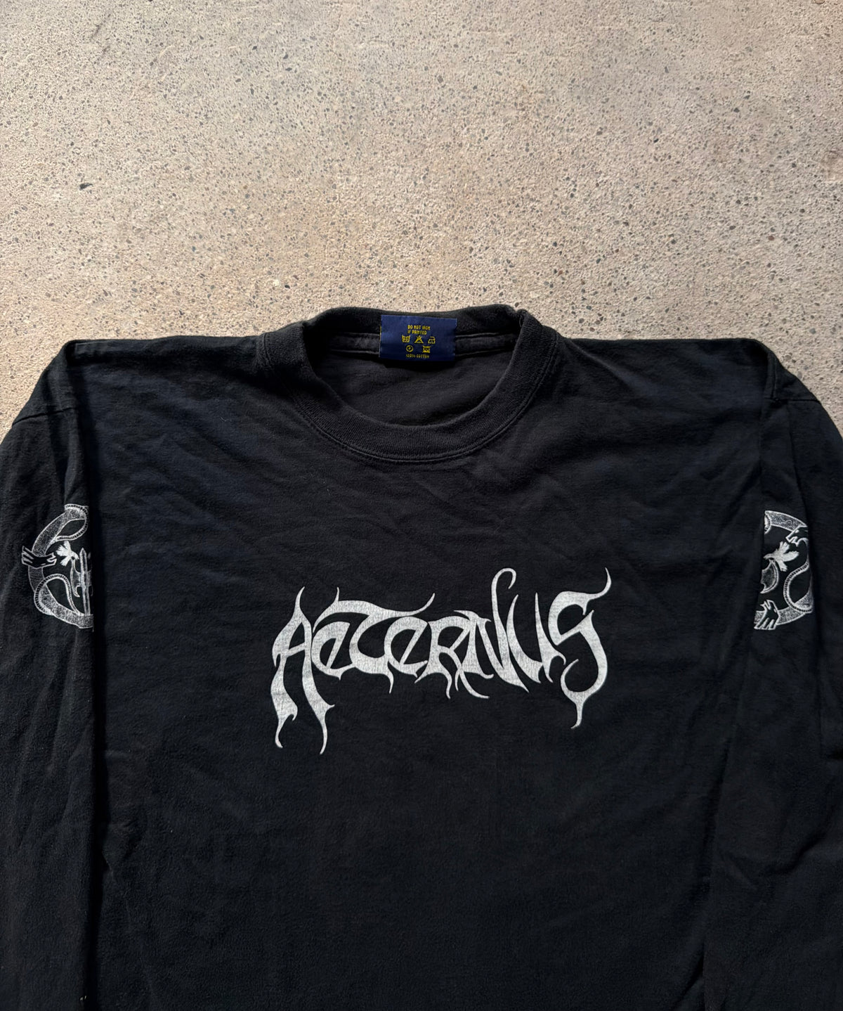 90s Aeternus Long Sleeve T-Shirt | Size L