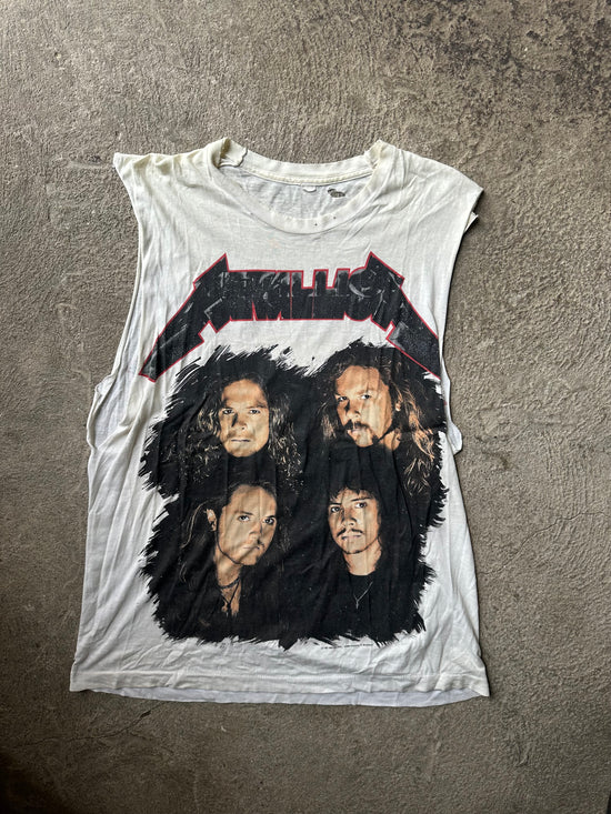 Metallica Nowhere Else to Roam 1993 Sleeveless Vintage Tee | Size L/XL