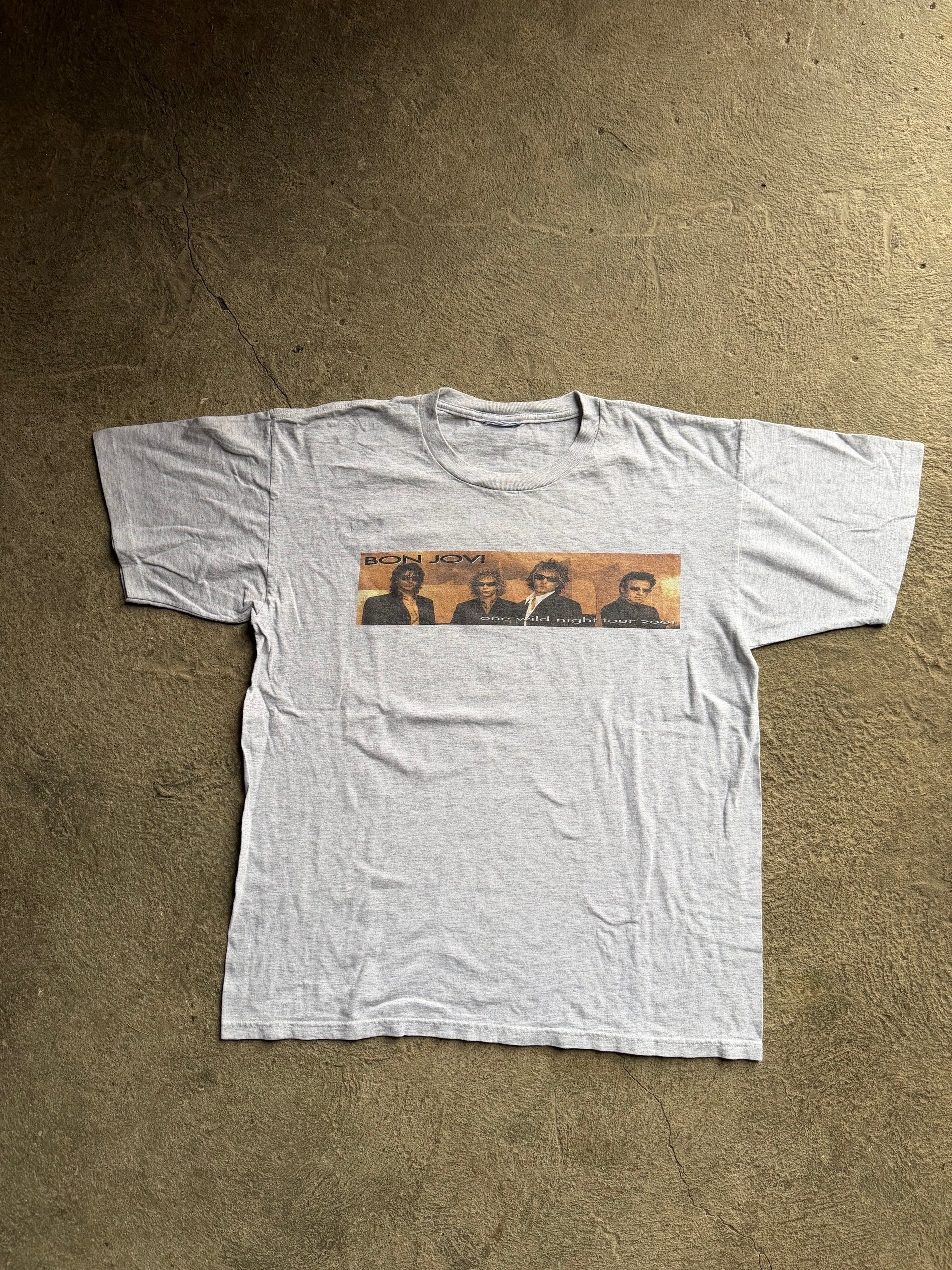 Bon Jovi One Wild Night Tour 2001 Single Stitch Tee | Size L