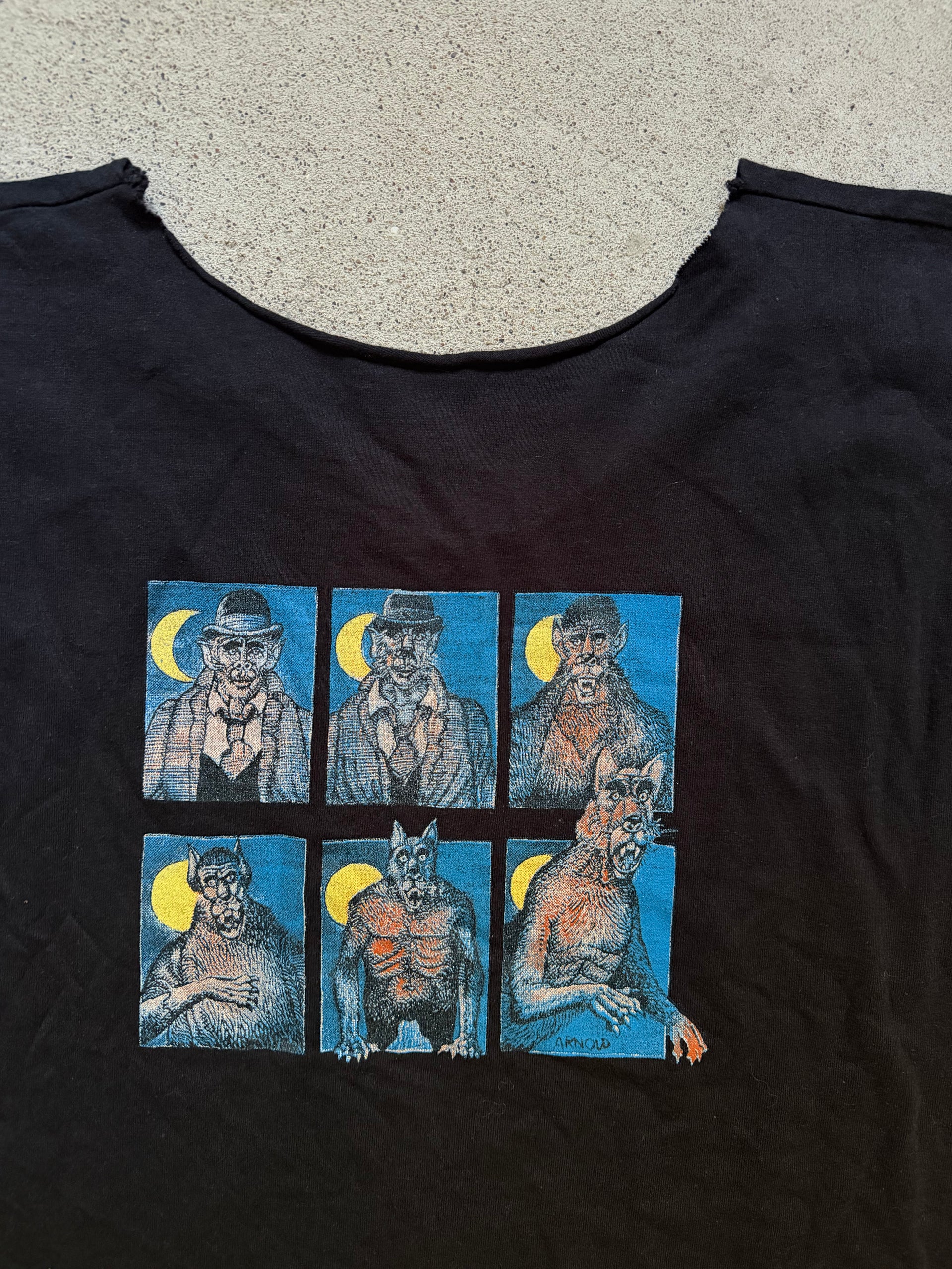 2000s Wolf Heavy Metal Tee | Size L