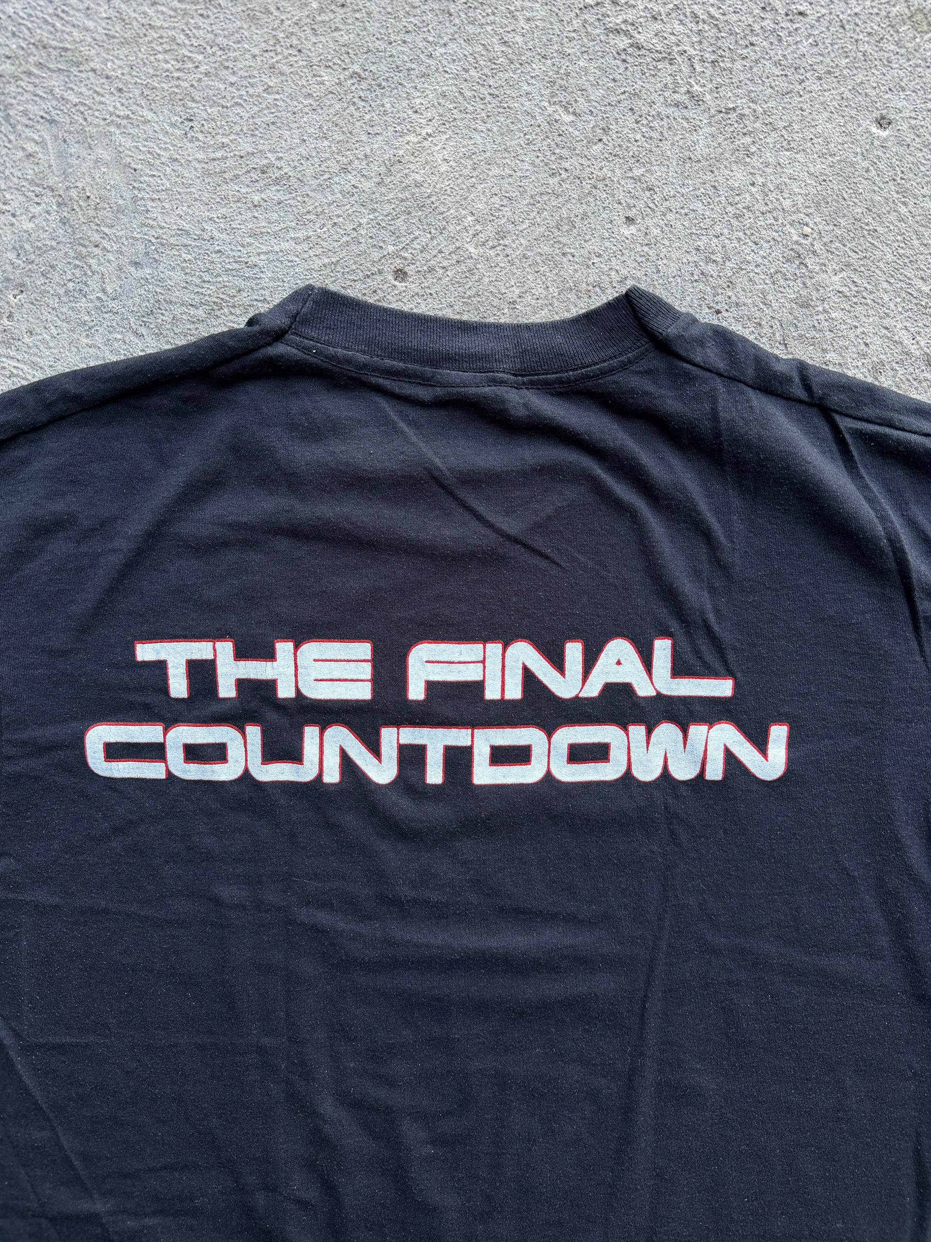 Europe The Final Countdown 80s Vintage Tour Tee | Size L
