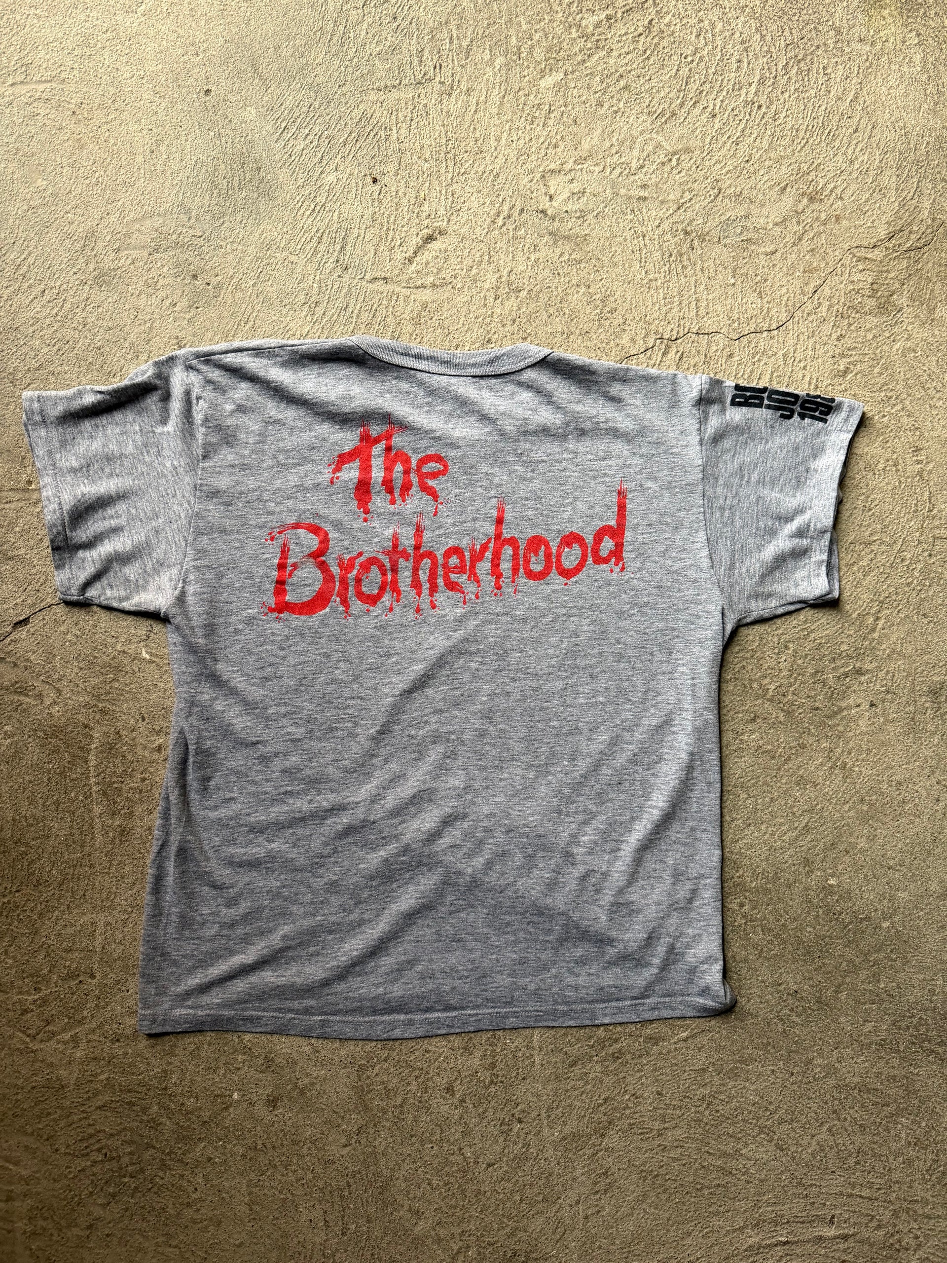80s Bon Jovi The Jersey Syndicate “The Brotherhood” Vintage Tee 1989 | Size M/L
