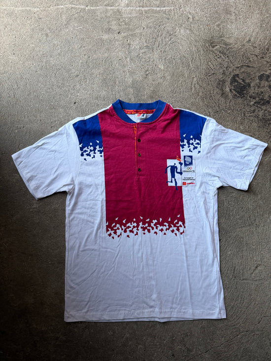 90s Lillehammer ’94 Olympic Torch Relay Tee | Size L