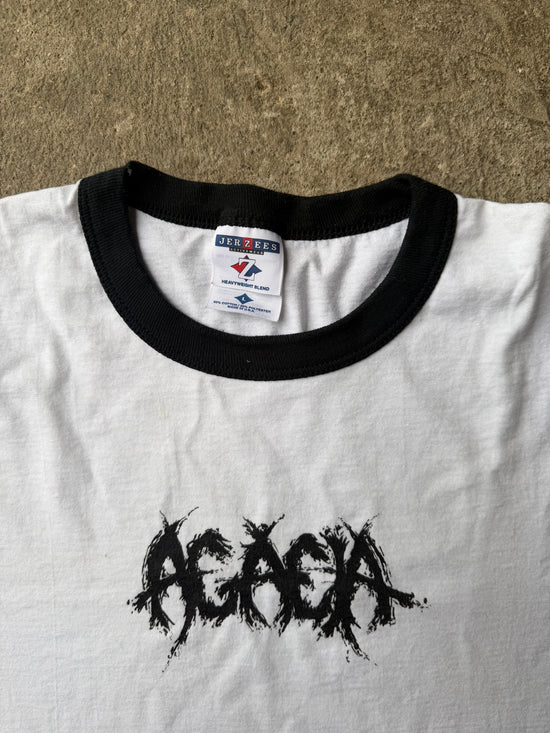00s Agoraphobic Nosebleed Ringer Tee | Size L