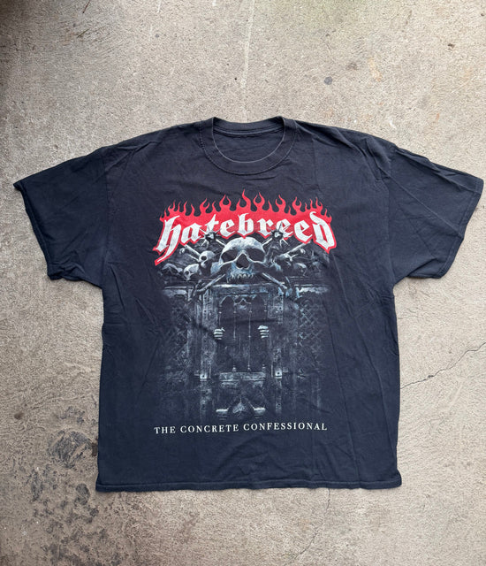Hatebreed “The Concrete Confessional” Tour T-Shirt | Size XL