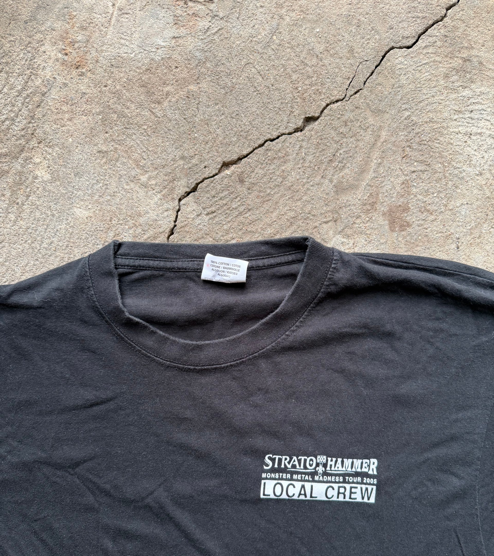 2000s Stratovarius “Monster Metal Local Crew T-Shirt | Size XL