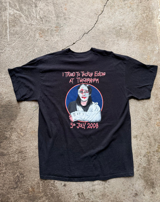 00s Iron Maiden “I Tried to Tackle Eddie at Twickenham” 2008 Tee | Size XL