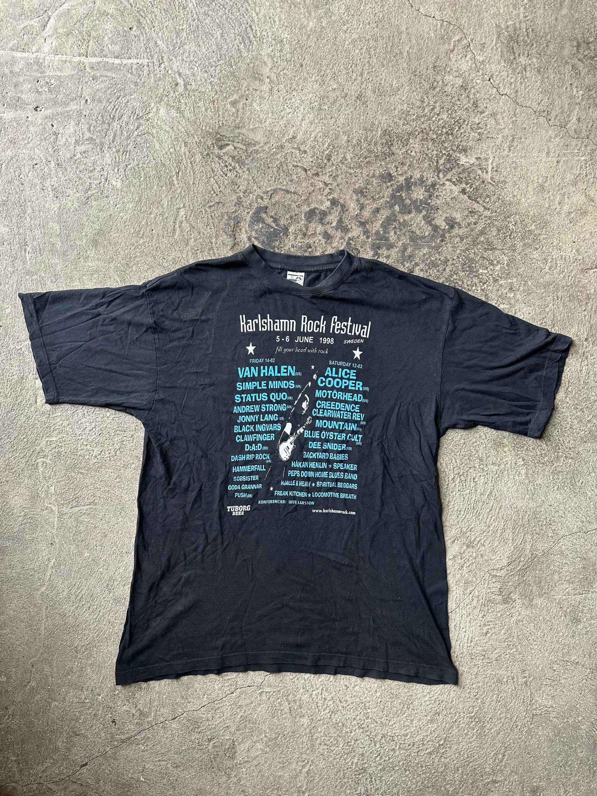 1998 Karlshamn Rock Festival Tee | Size XL