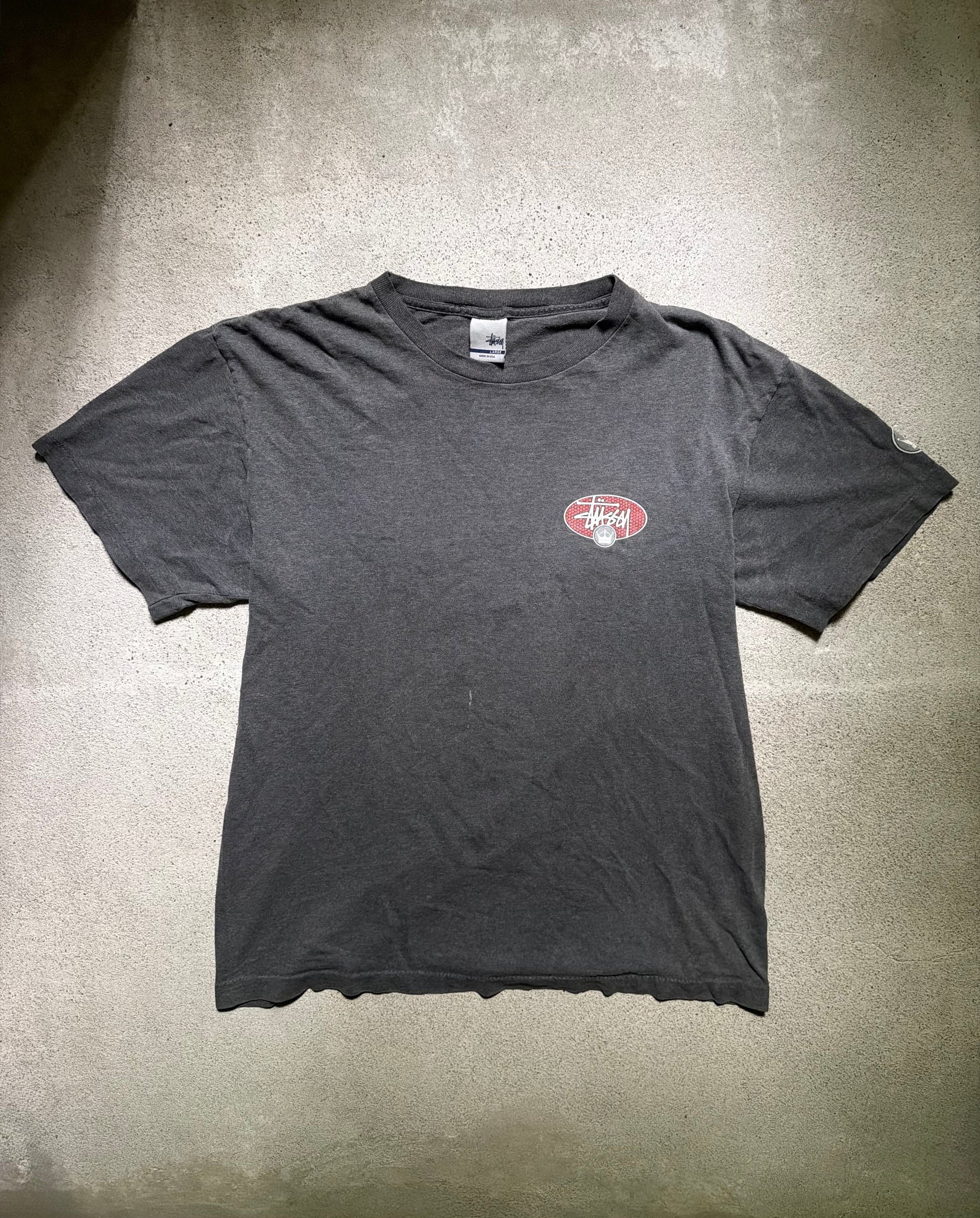 90s Stüssy Crown Logo T-Shirt | Size L