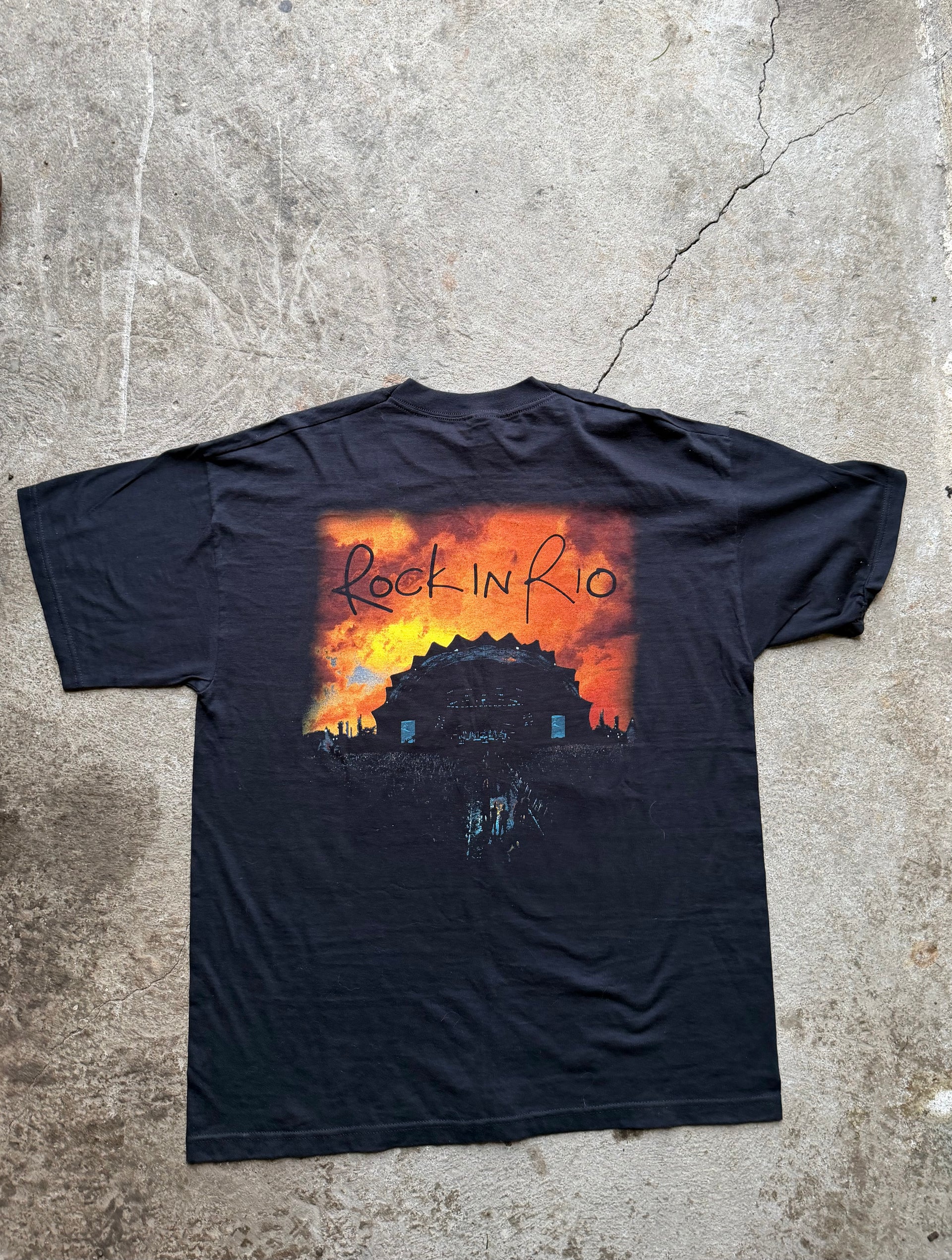 00s Iron Maiden Rock in Rio 2002 Tour Tee | Size XL