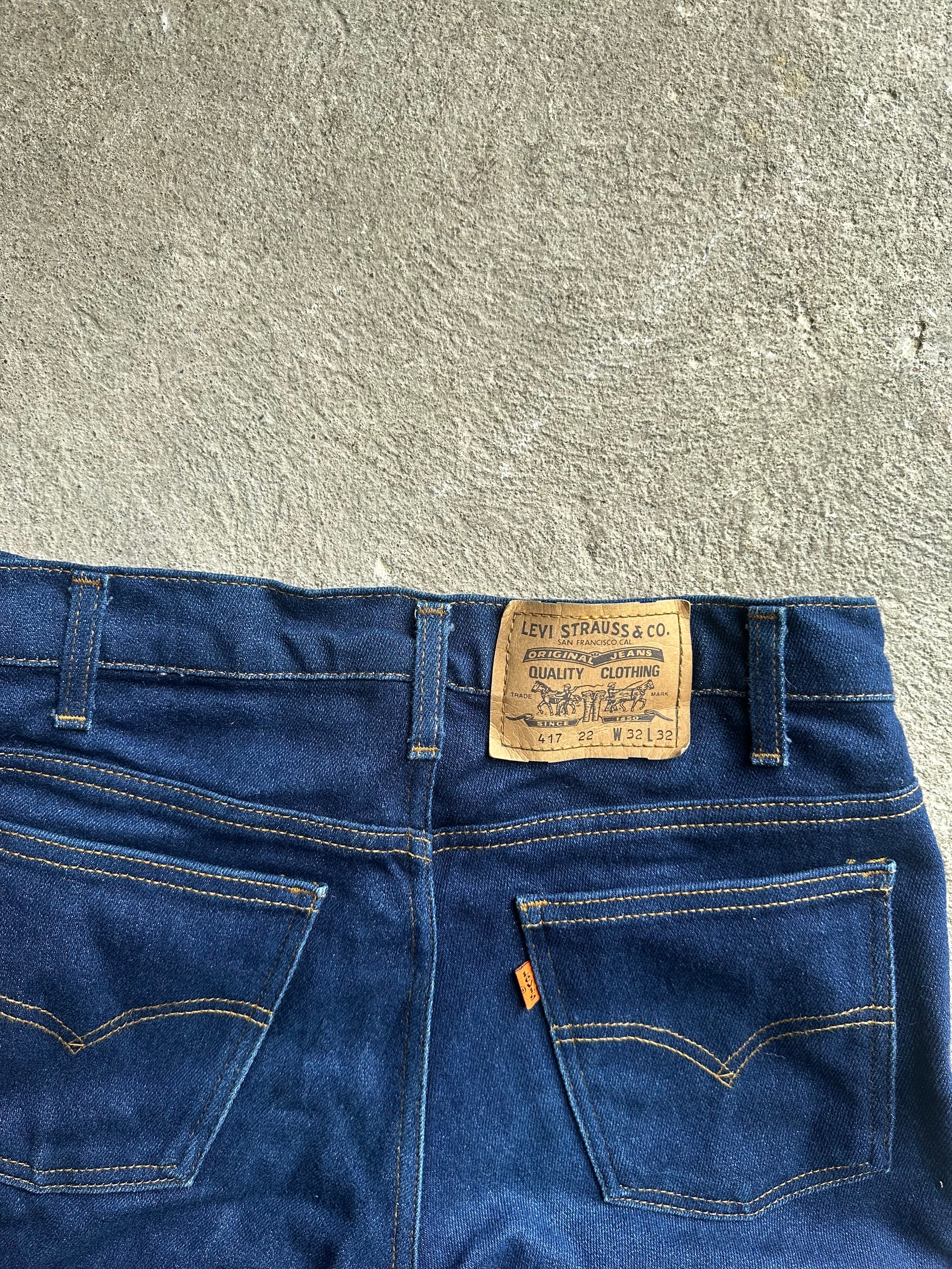 Levi’s 417 Orange Tab Deadstock Jeans | W32 L32