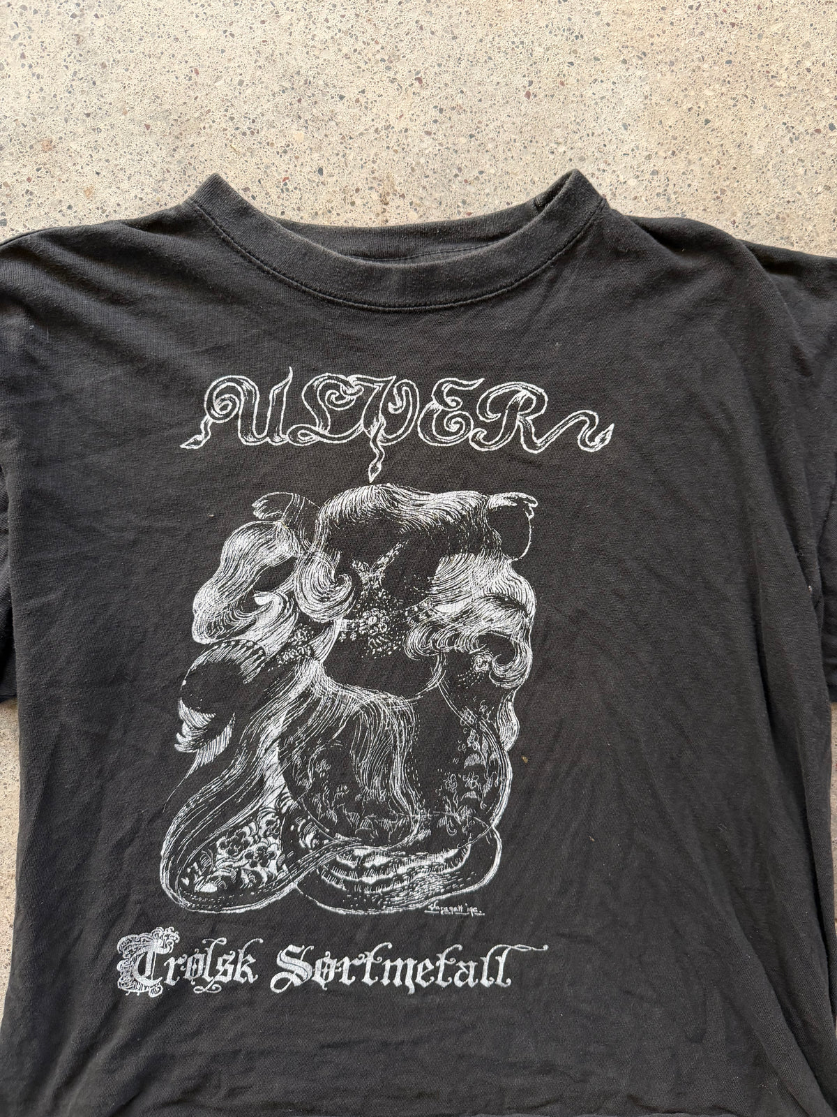 90s Ulver “Trøllsk Sortmetall” T-Shirt | Size M
