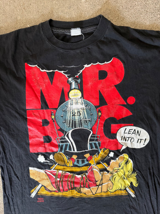 Mr. Big Lean Into It World Tour 1991–92 Vintage Tee | Size L