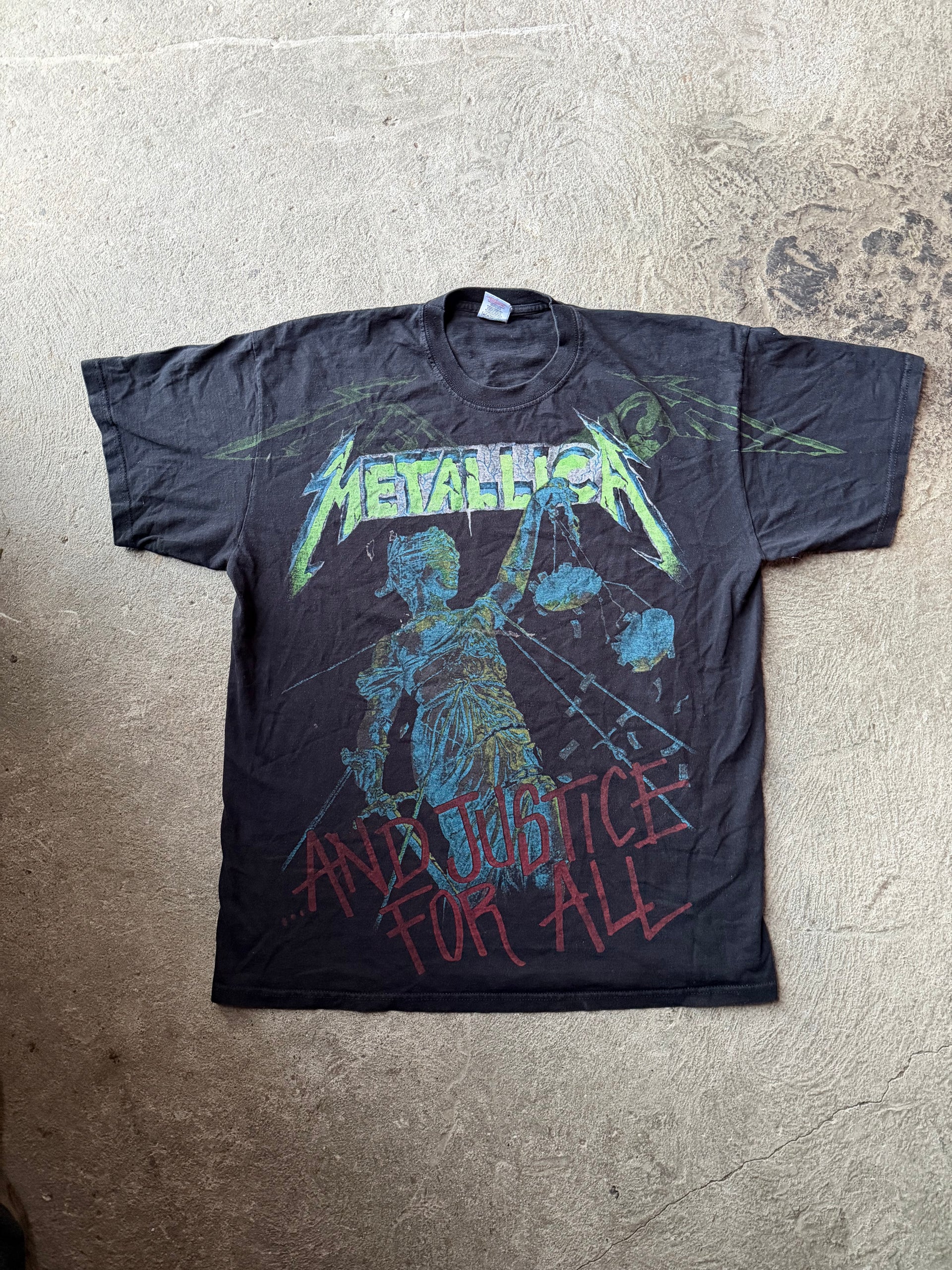 00s Metallica And Justice for All Tee | Size XL