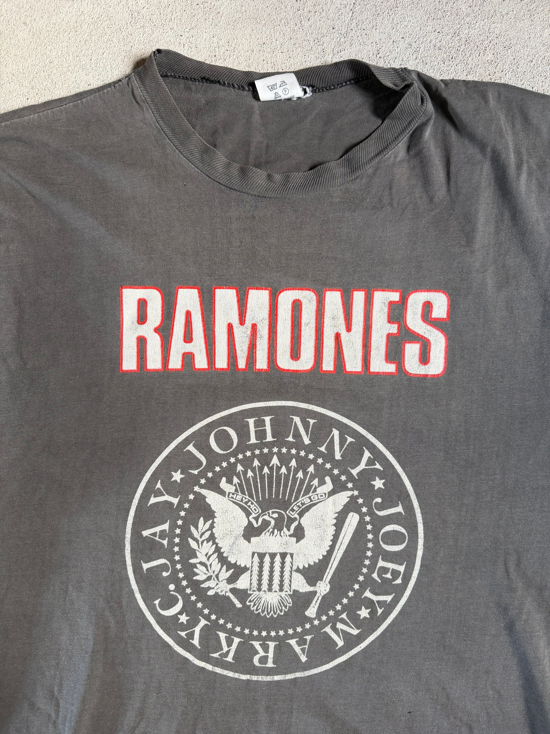 90s Ramones Scandinavia 1990 Tour T Shirt | Size XL