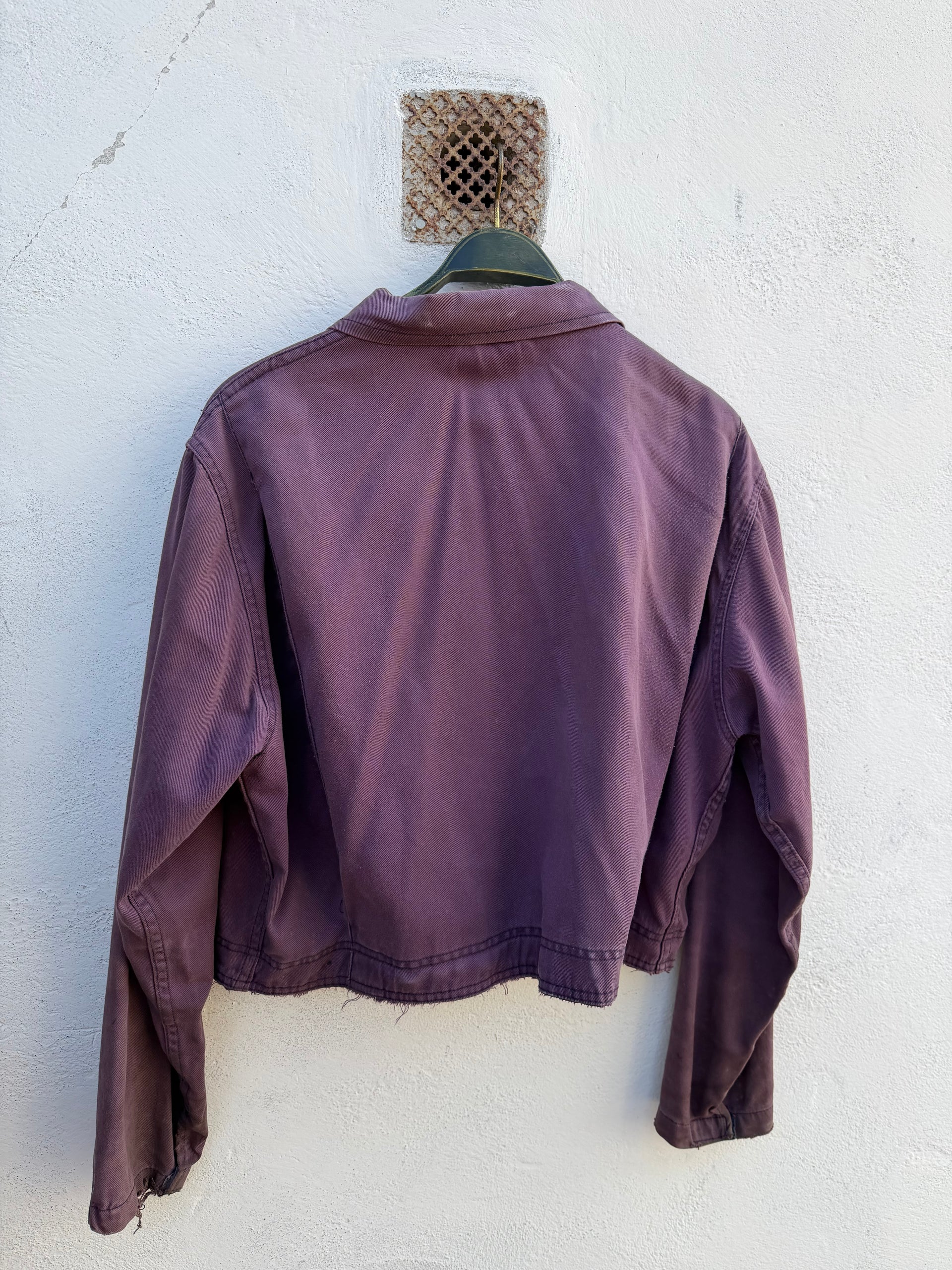 70s Faded Workwear Jacket | Size L