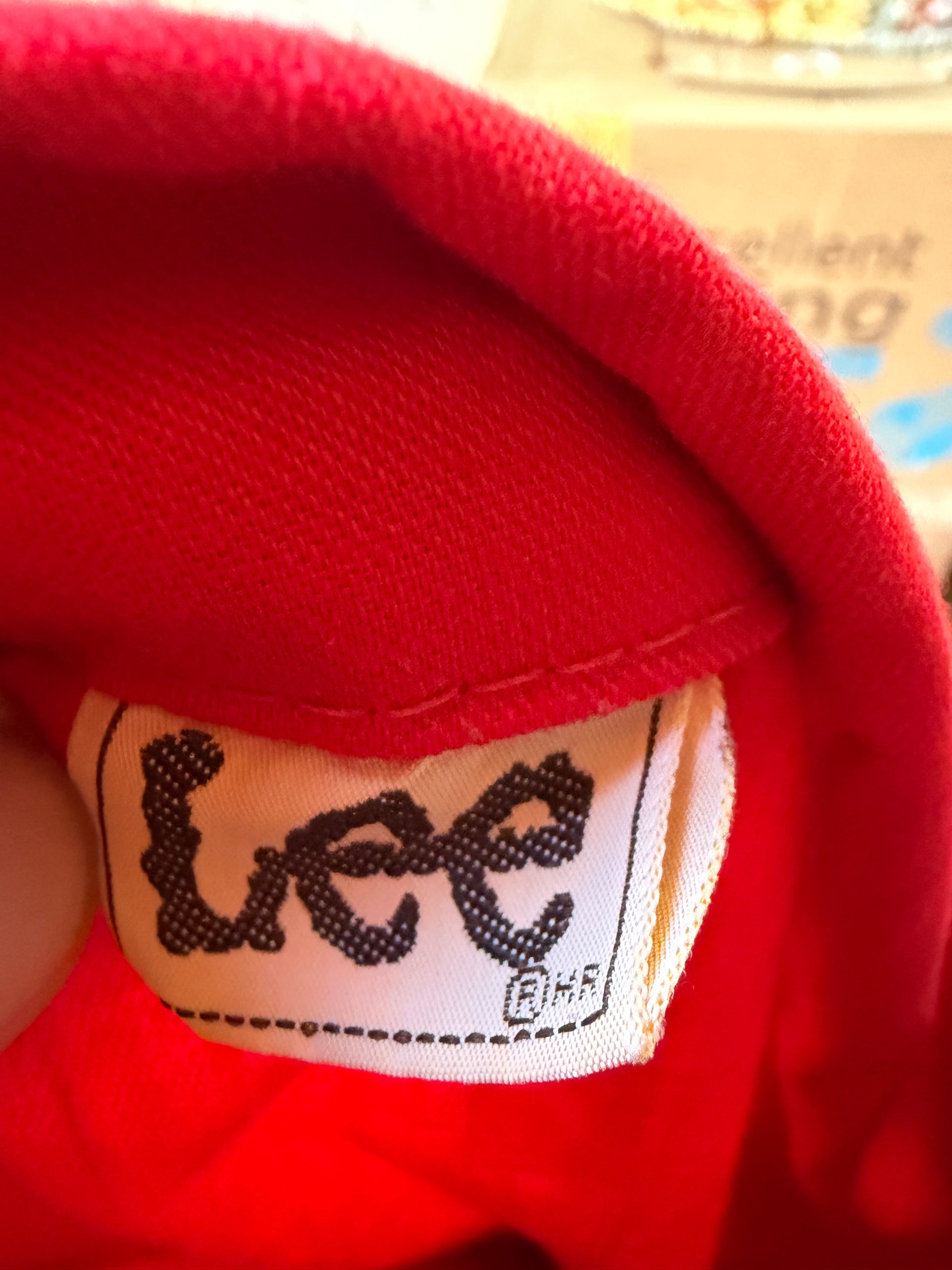 80s Lee Workwear Coverall Red Sunfaded | Size 28x36
