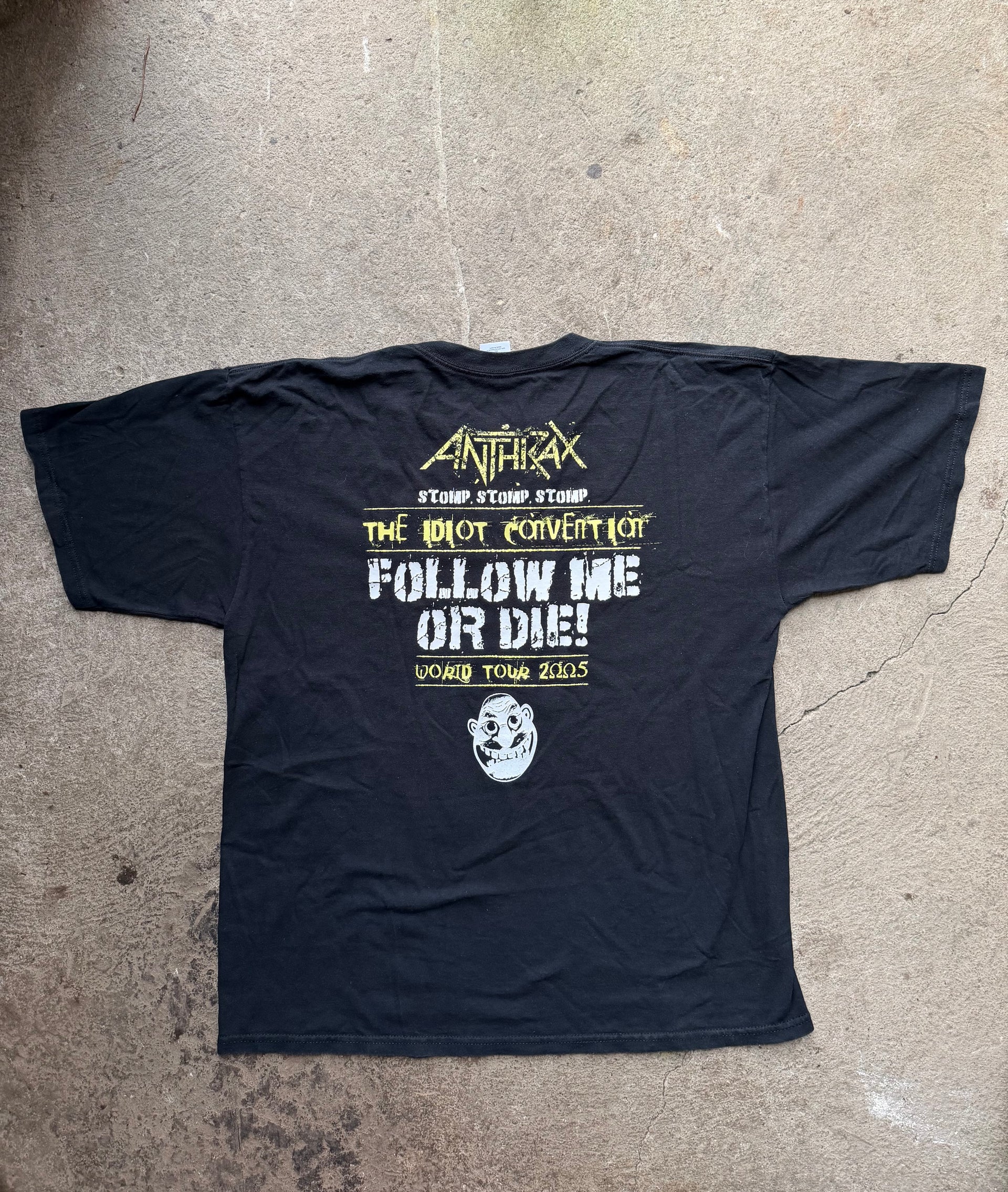 00s Anthrax Among the Living Tour T-Shirt | Size XL