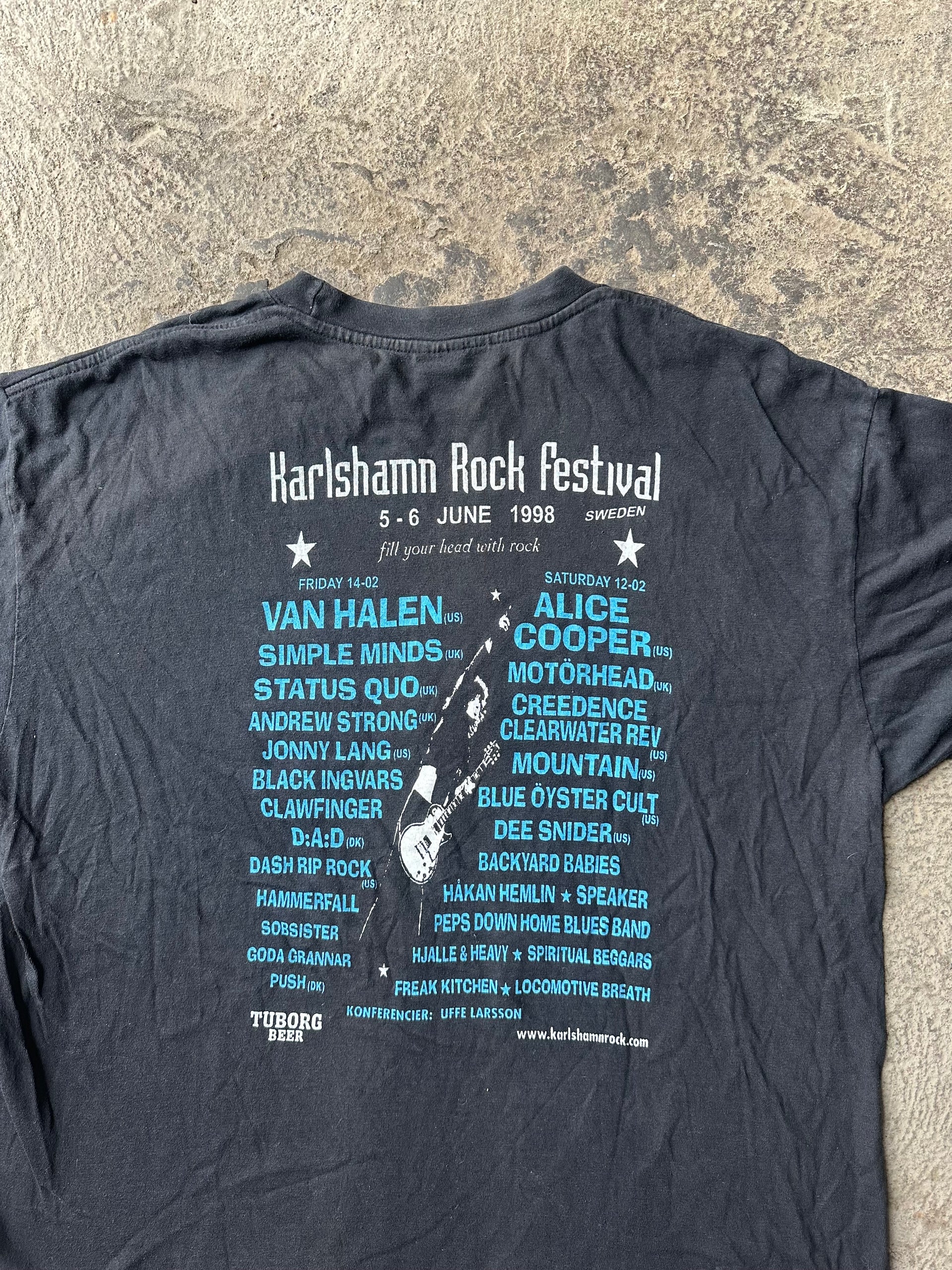 1998 Karlshamn Rock Festival Tee | Size XL