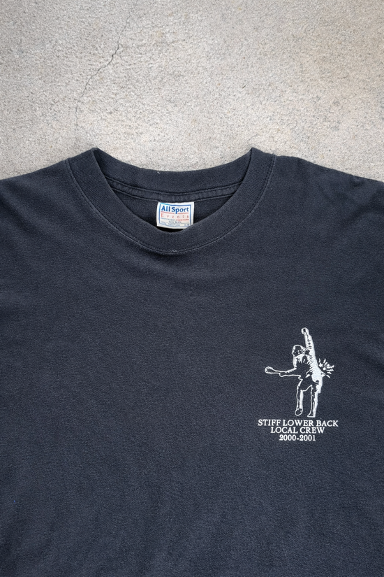2000s AC/DC Stiff Lower Back Local Crew T-Shirt | Size XL