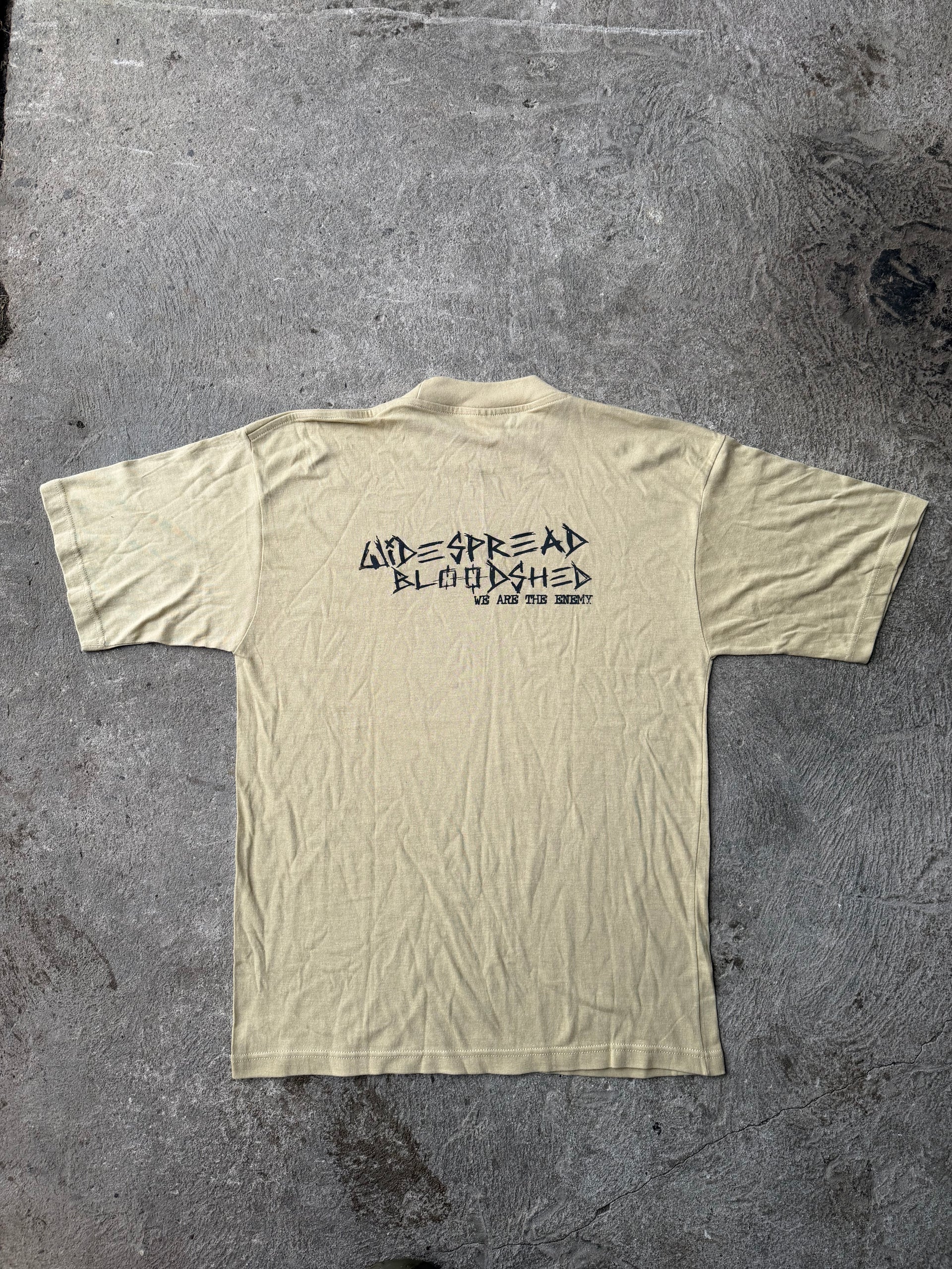 00s Widespread Bloodshed “Thrash Unit ZA” Vintage Tee | Size L
