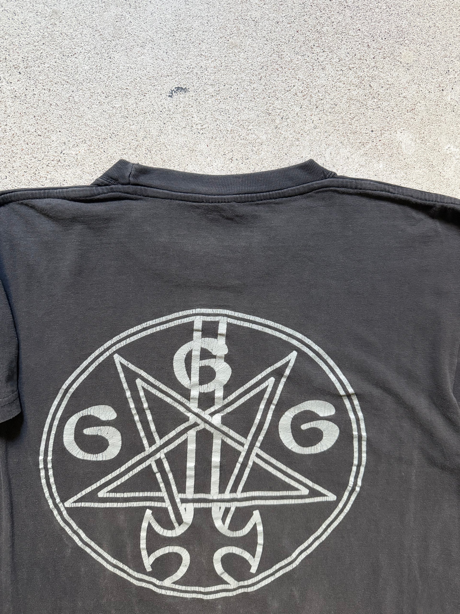 90s Venom Black Metal Tee | Size L