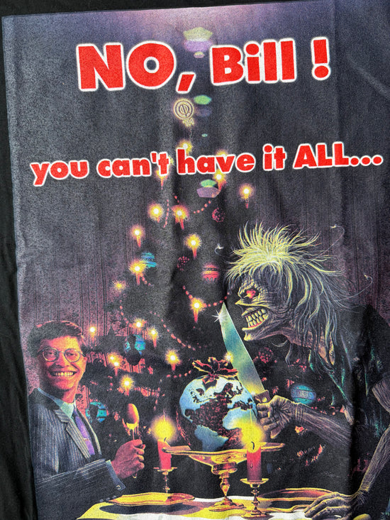 90s Iron Maiden “No, Bill!” Beast Wishes Tee | Size XXL