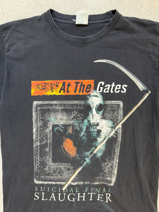 2000s At The Gates Suicidal Final Slaughter Tour T-Shirt | Size L