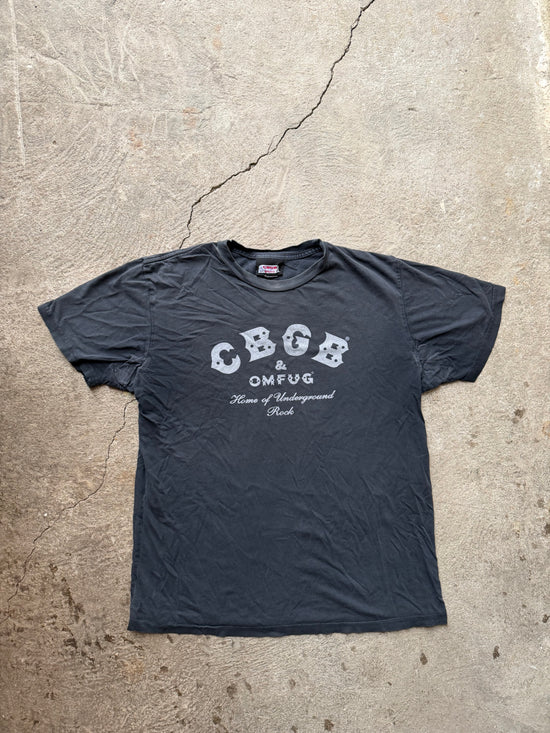 90s CBGB & OMFUG Graphic T-Shirt | Size L